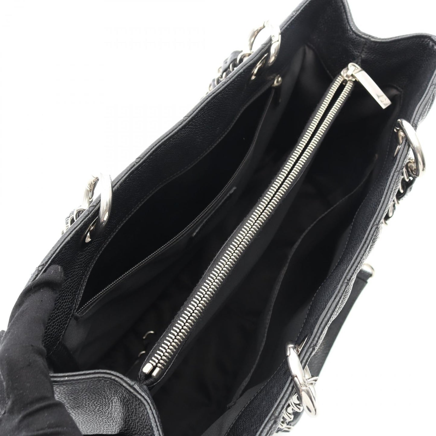 Chanel Matelasse Grand Shopping GST Calf Tote Bag