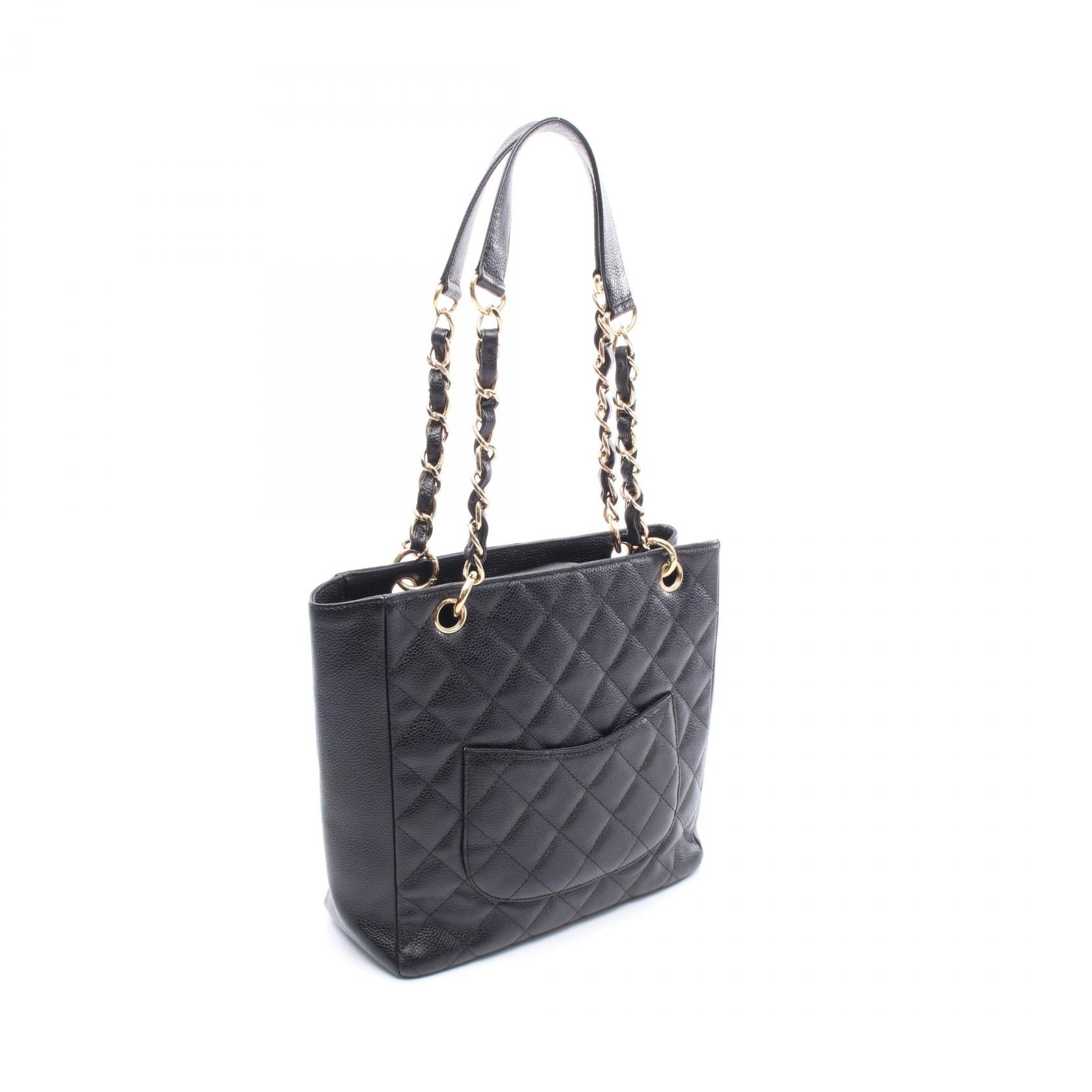 Chanel Matelasse PST Caviar Skin Tote Bag