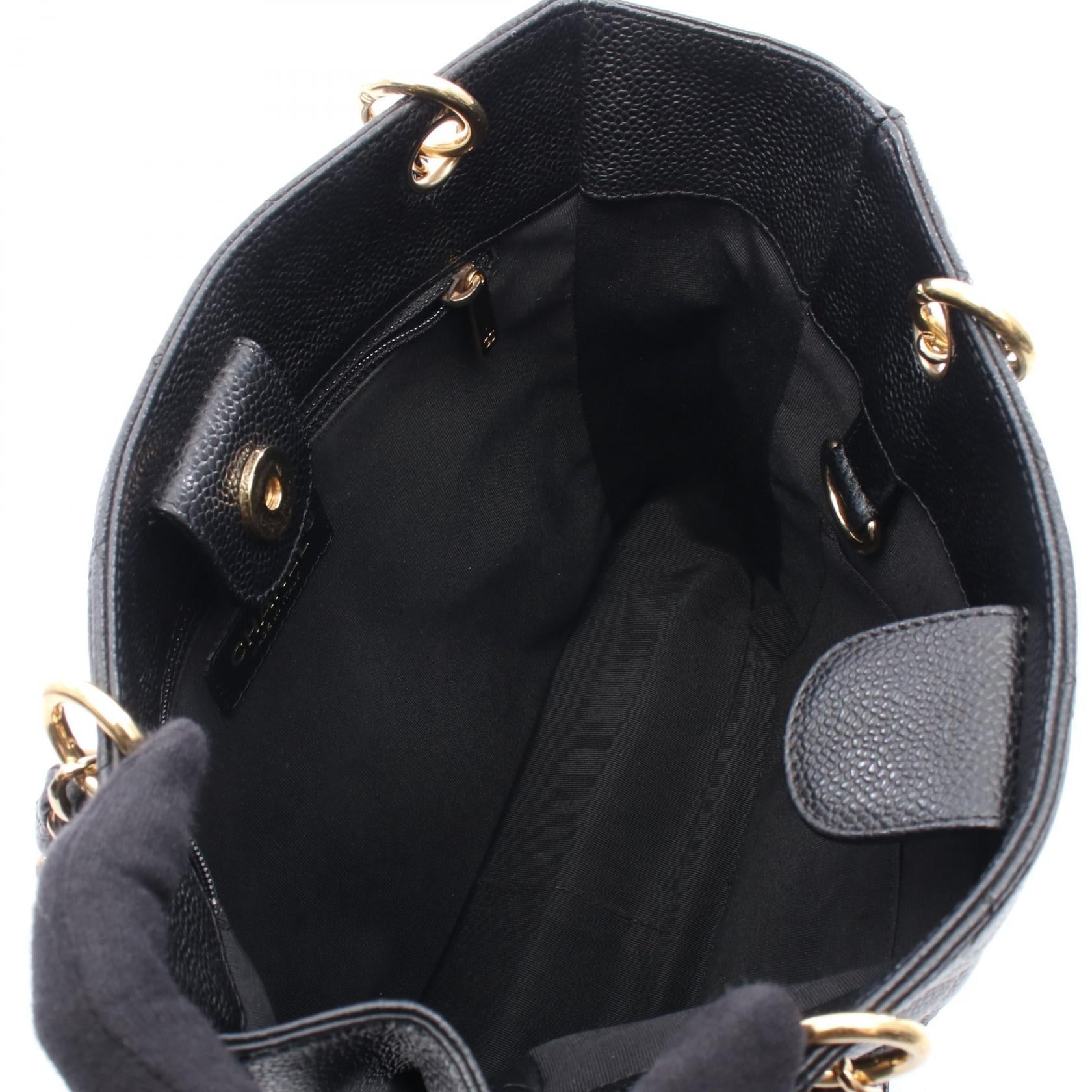 Chanel Matelasse PST Caviar Skin Tote Bag