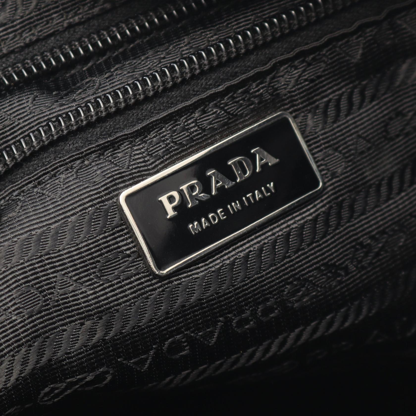 Prada Shoulder Bag Nylon Saffiano Shoulder Bag 1
