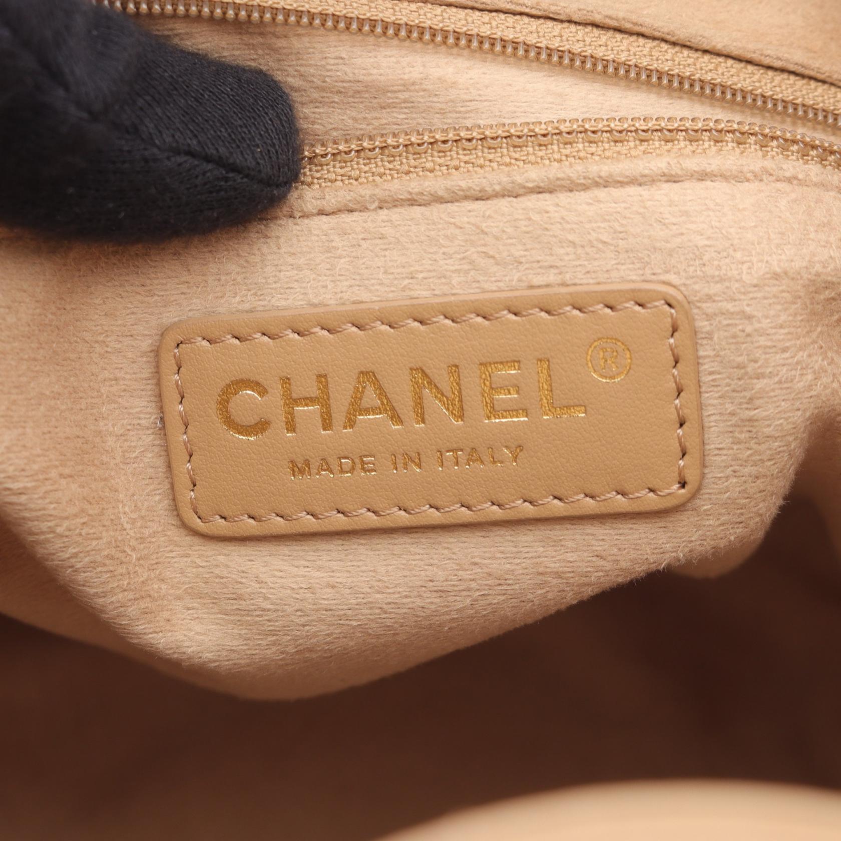 Chanel Deauville Caviar Skin Shoulder Bag