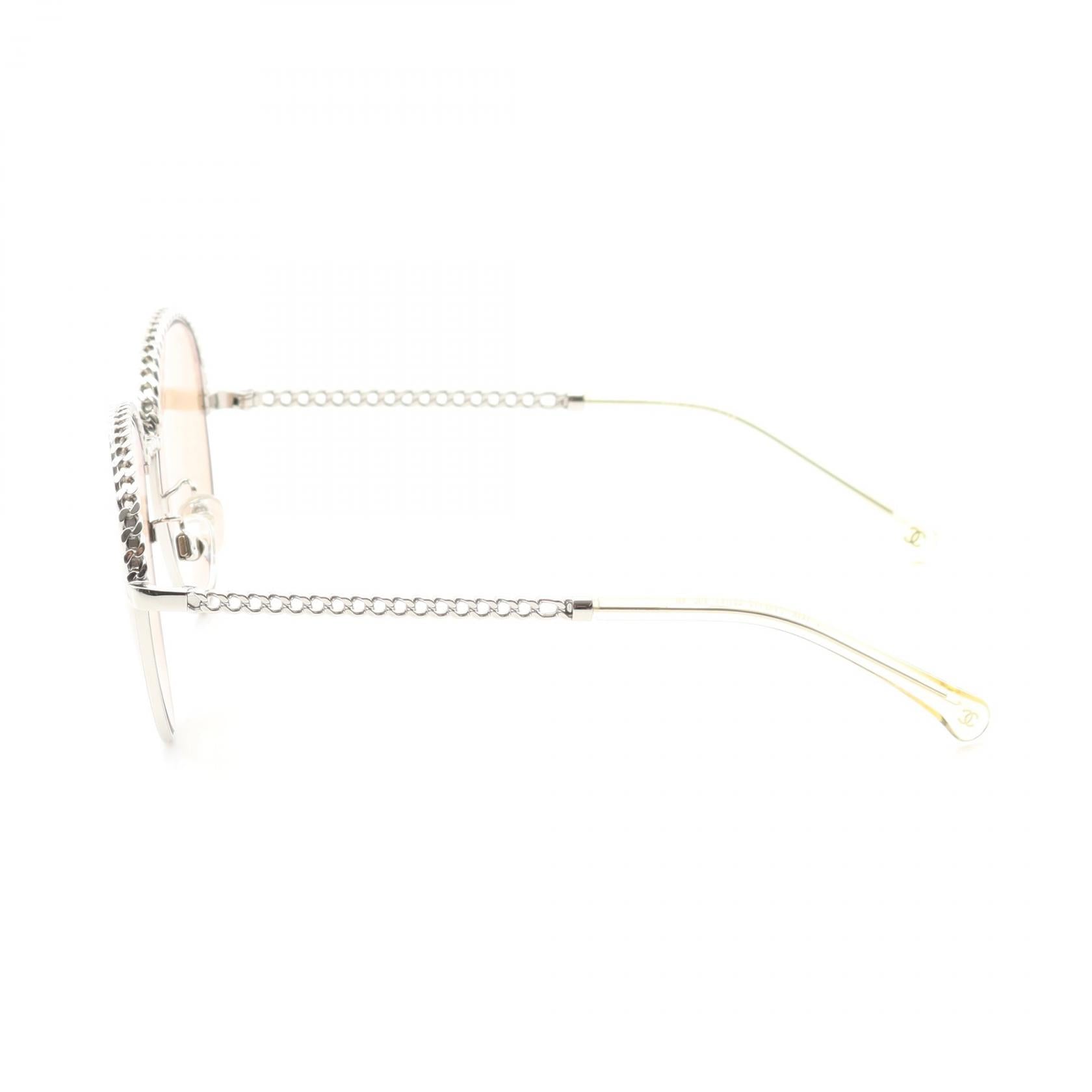 Chanel Pantoshape Metal Sunglasses Bag
