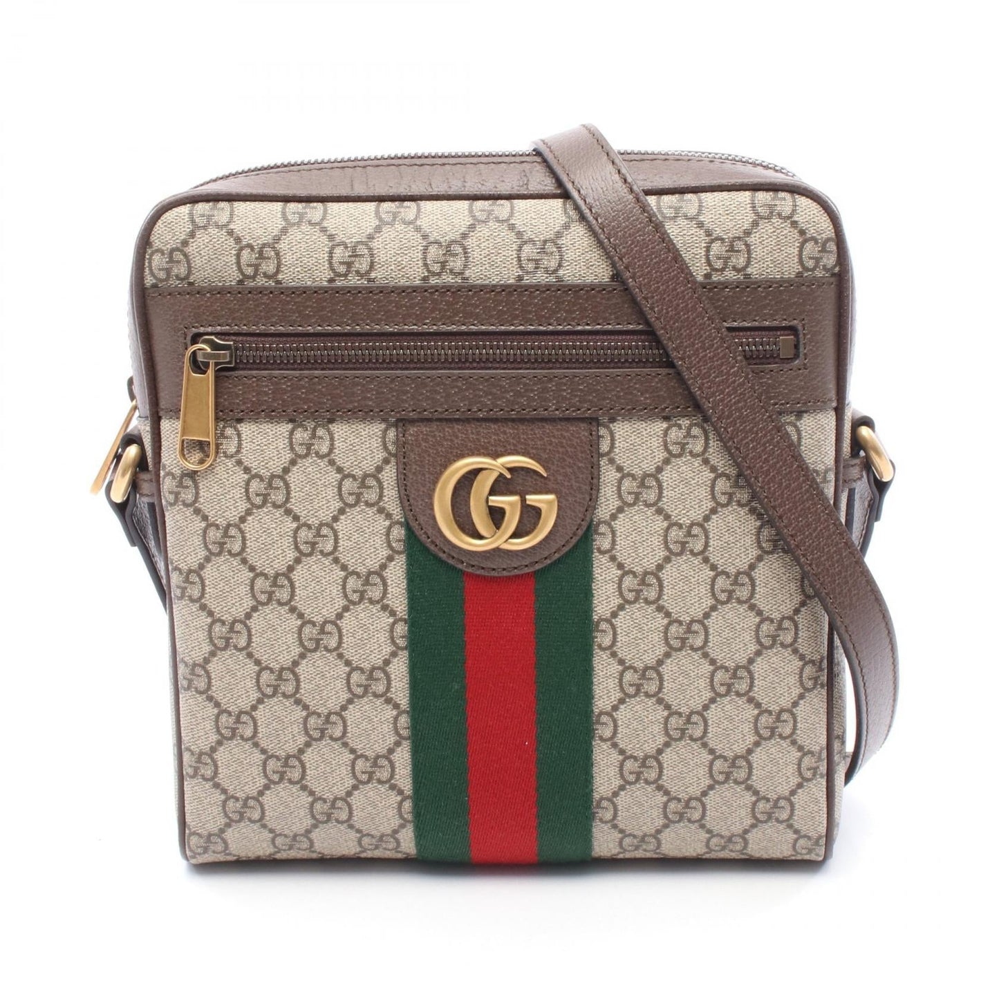 Gucci Ophidia Supreme Coated Shoulder Bag Canvas