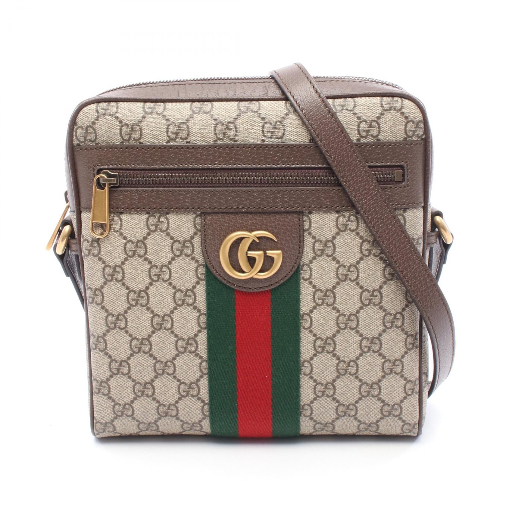 Gucci Ophidia Supreme Coated Shoulder Bag Canvas