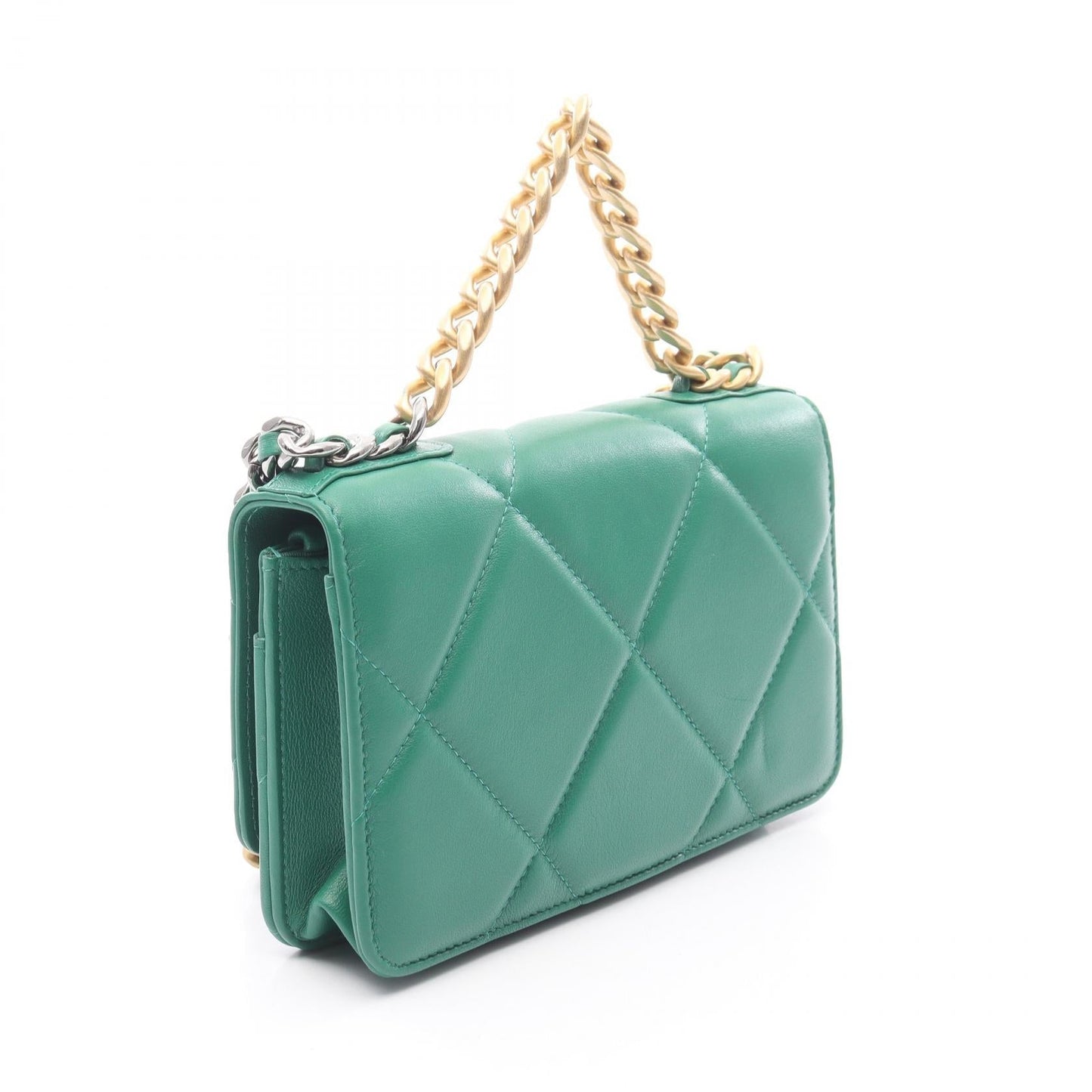 Chanel 19 Matelasse Lambskin Shoulder Bag