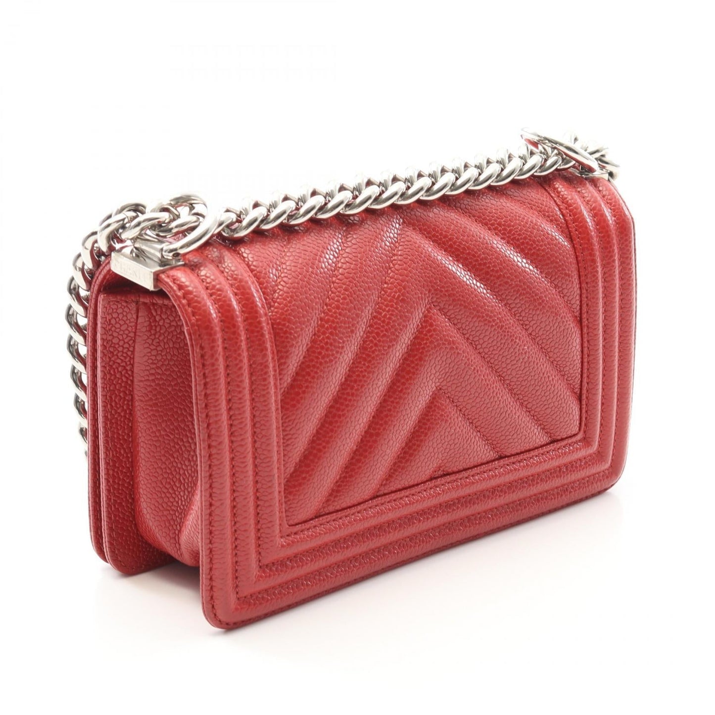 Chanel Boy Chanel Caviar Skin Shoulder Bag