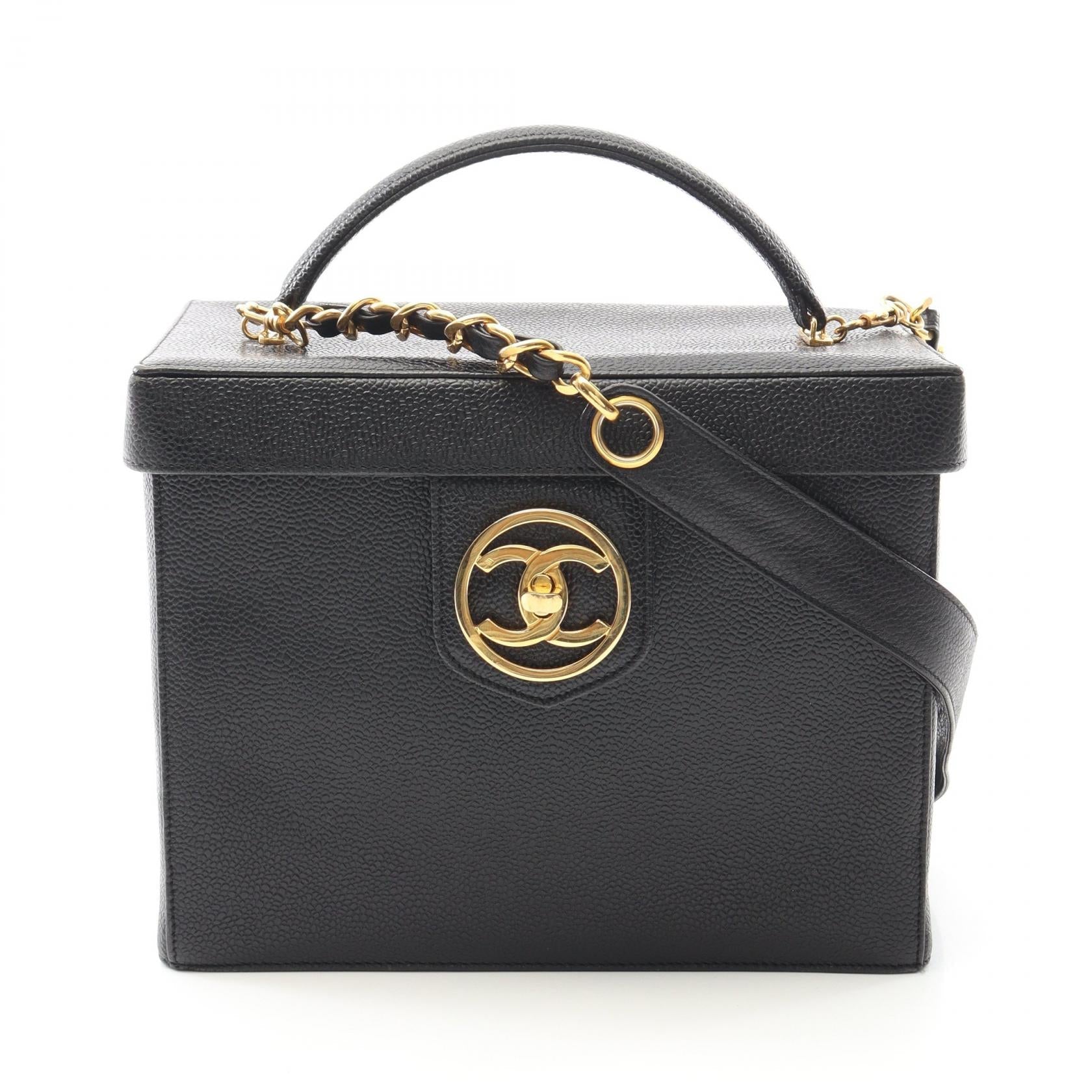 Chanel Coco Mark Calf 2way Handbag