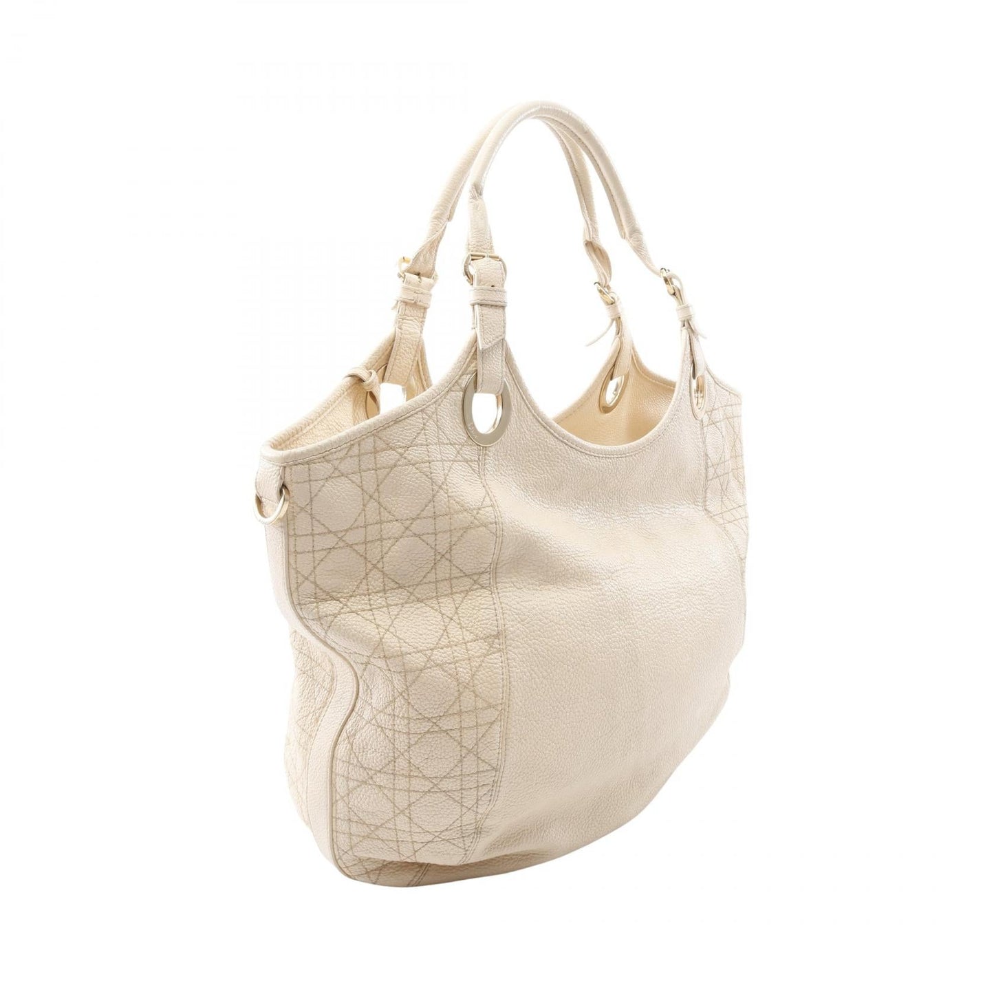 Dior Christian Cannage Tote Bag Leather