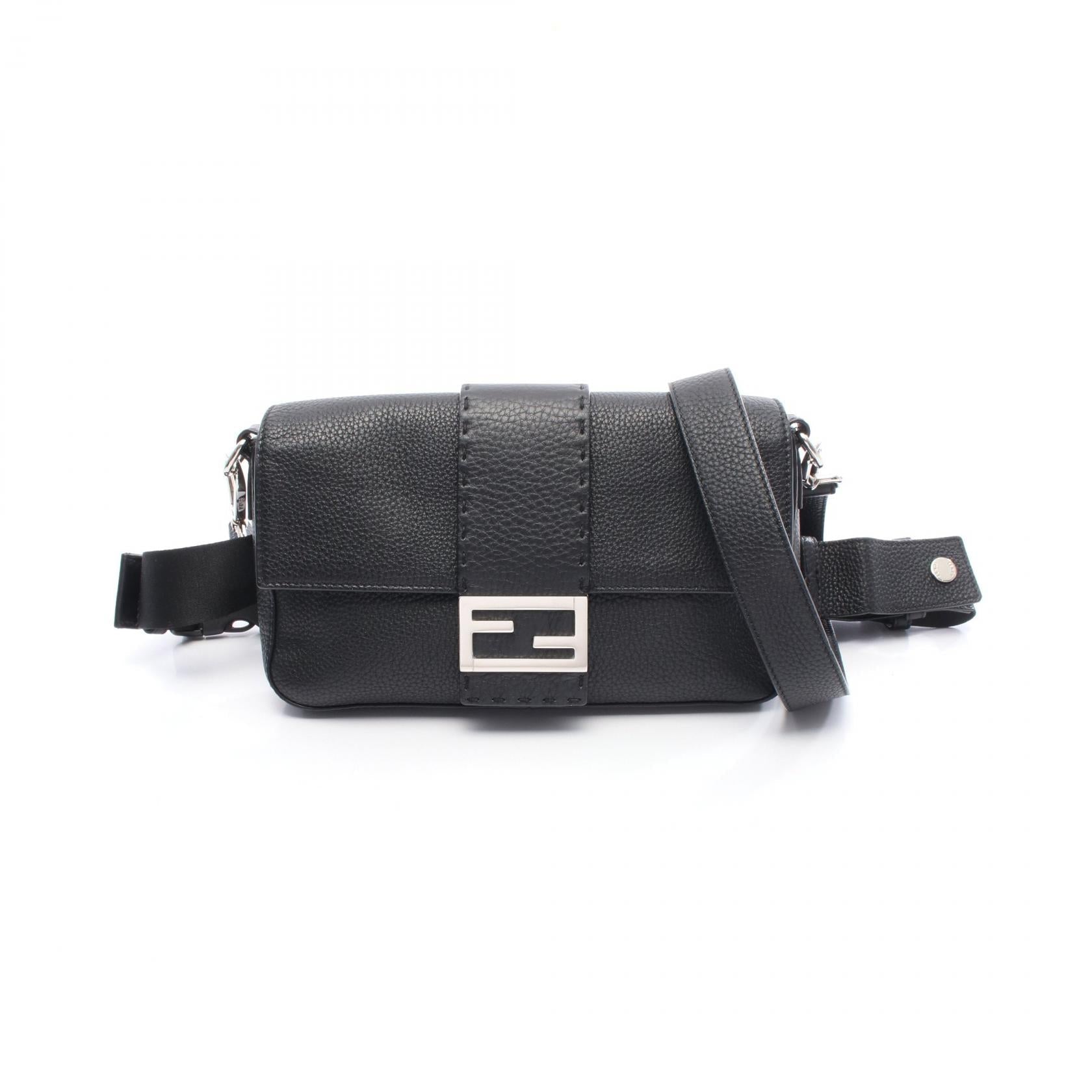 Fendi Mamma Baguette Waist Bag Leather Shoulder Bag