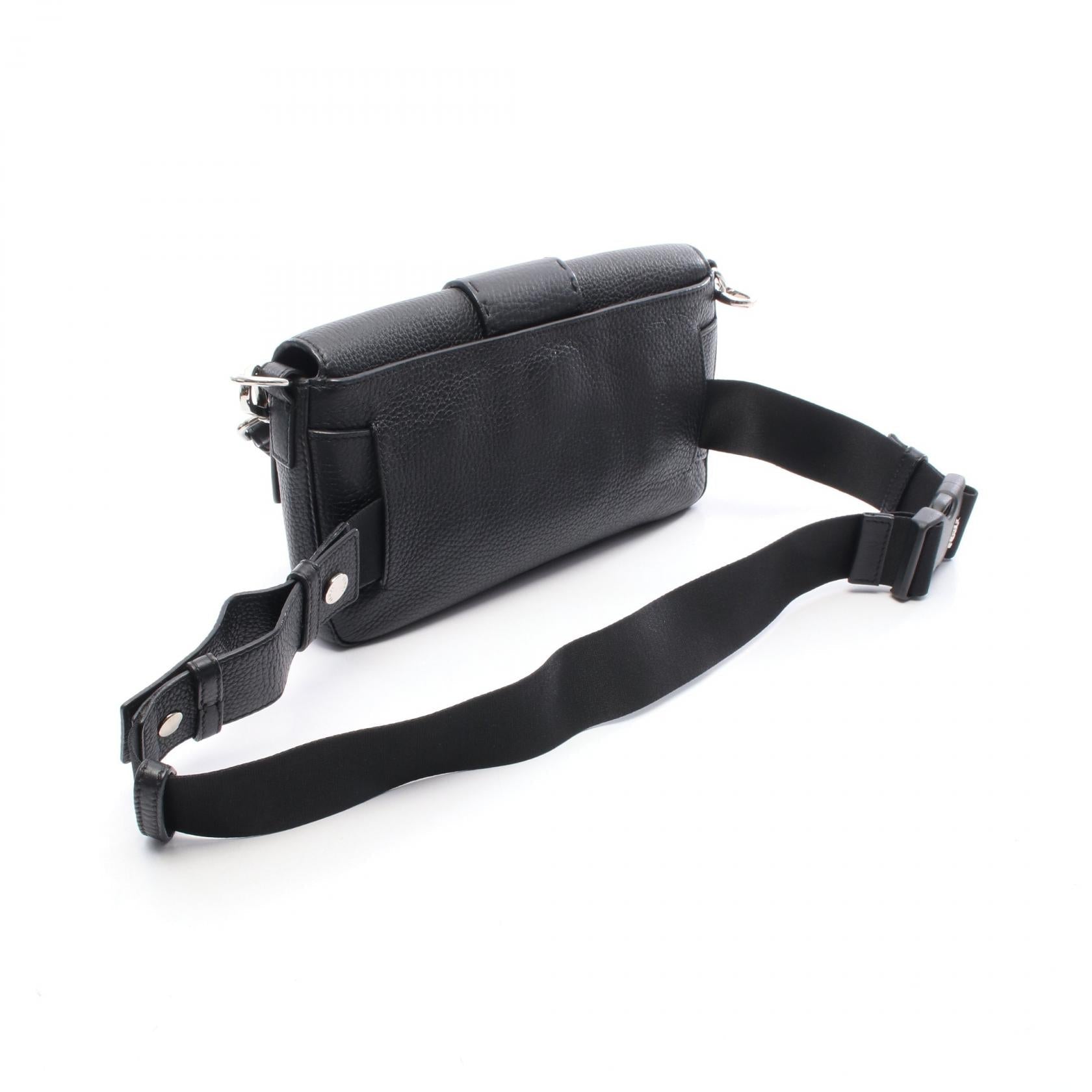 Fendi Mamma Baguette Waist Bag Leather Shoulder Bag