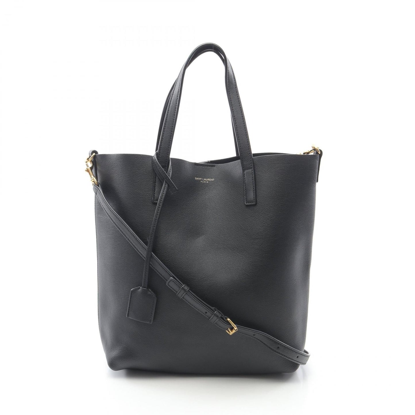 YSL Saint Laurent Paris 2Way Bag Leather Toy Travel Bag