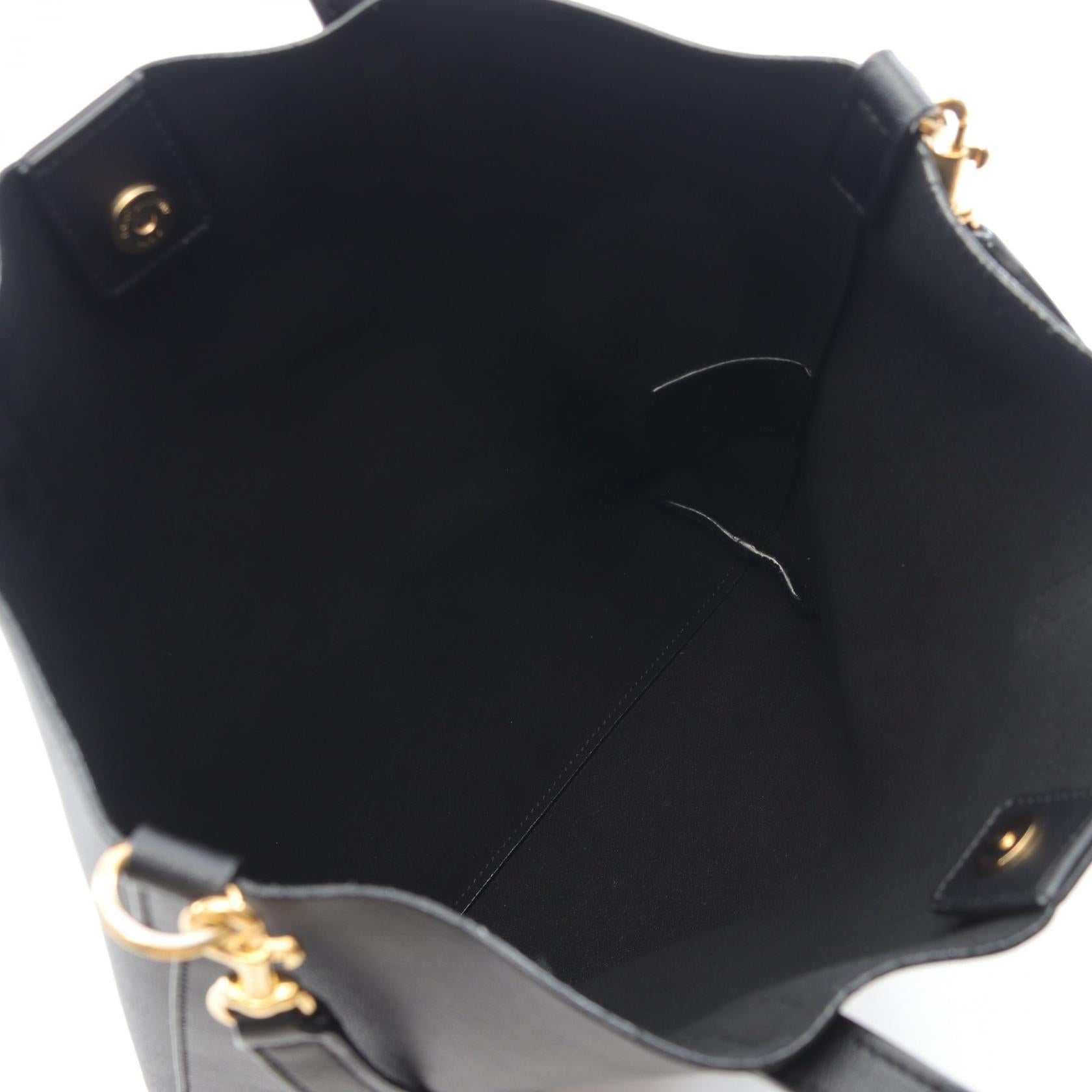 YSL Saint Laurent Paris 2Way Bag Leather Toy Travel Bag