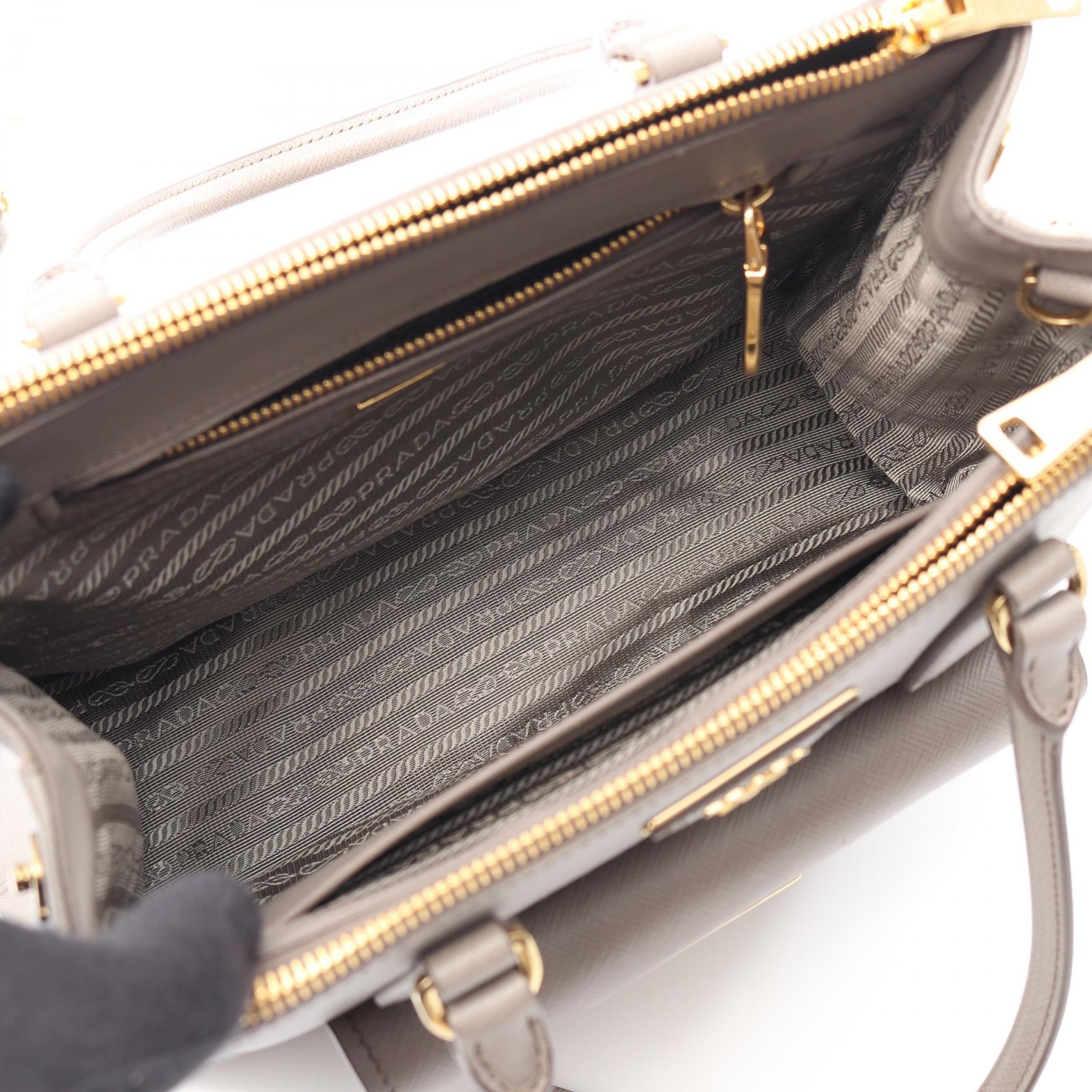 Prada Lux Handbag Leather Saffiano Travel Bag Saffiano Leather Handbag