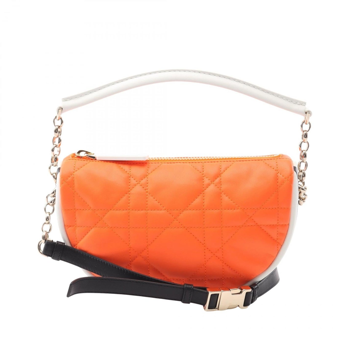 Dior Vibe 2Way Shoulder Bag Leather Small