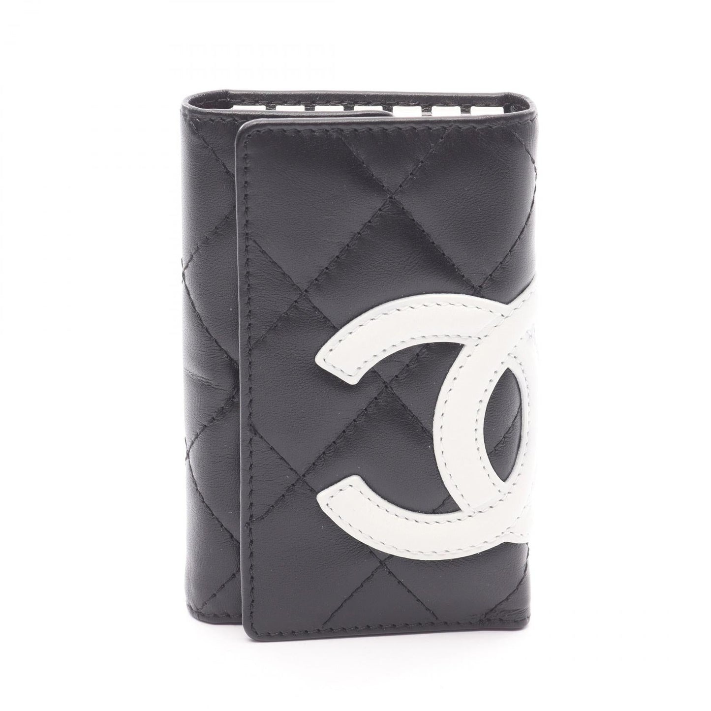 Chanel Cambon Line Leather Key Case