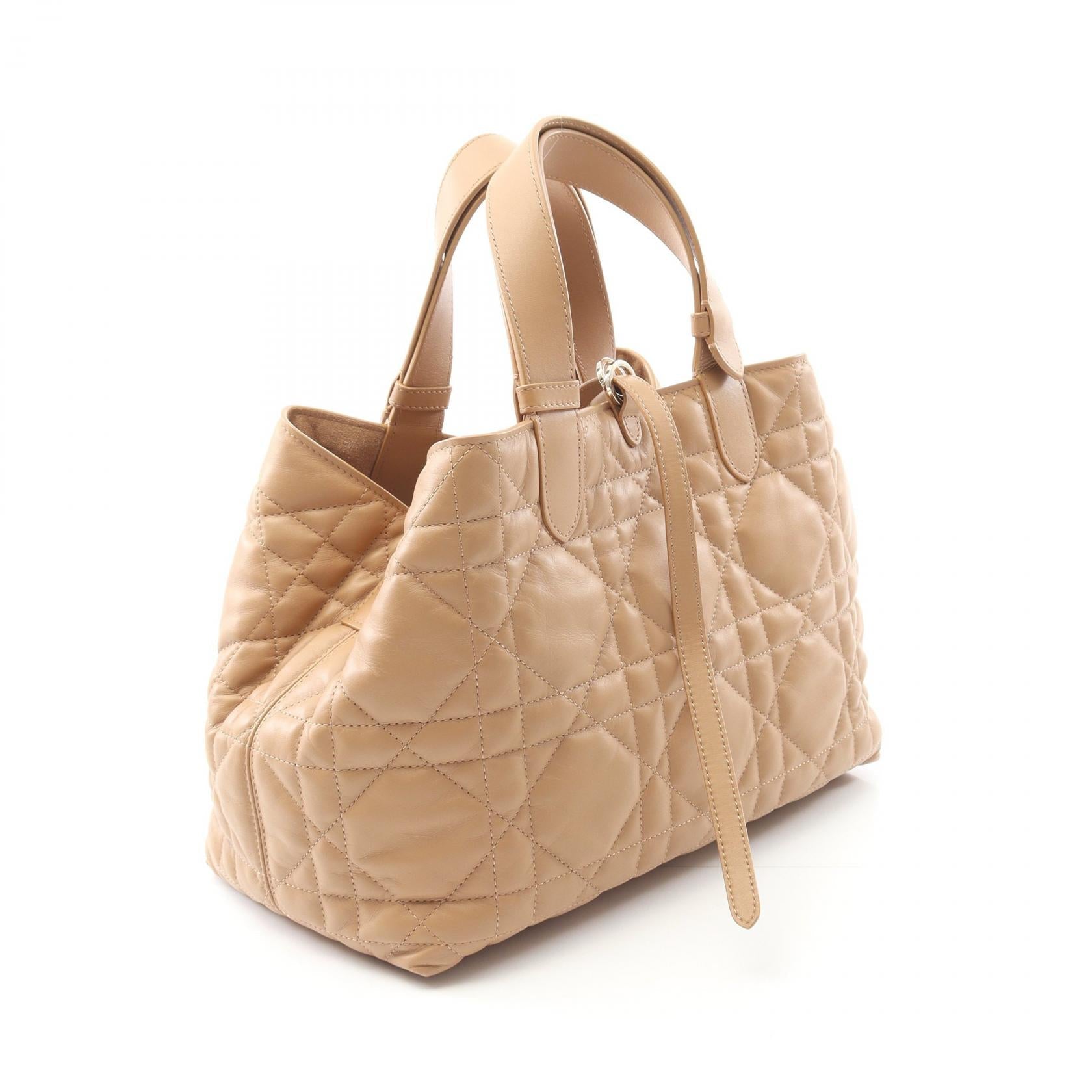 Dior Toujours Handbag Leather Travel Bag