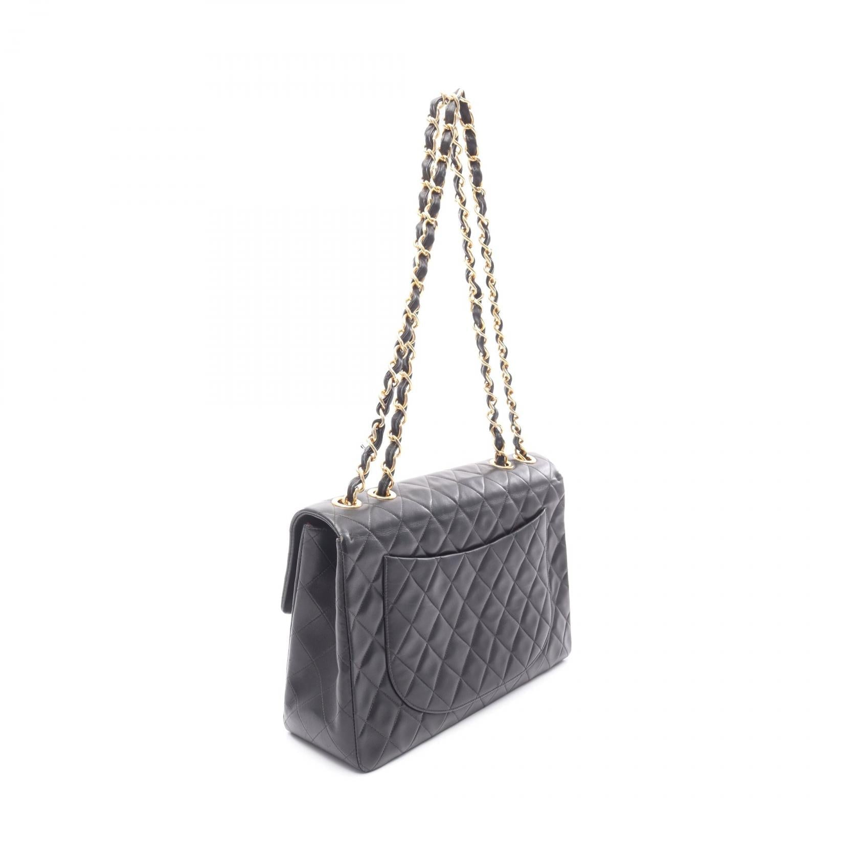 Chanel Deauville Matelasse Lambskin Shoulder Bag