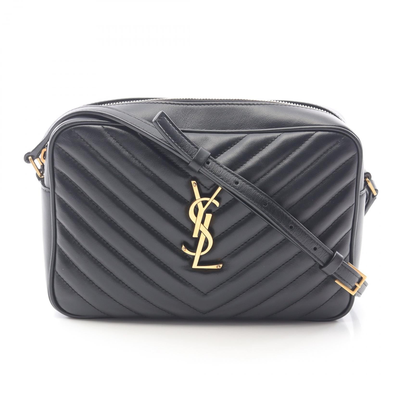 YSL Saint Laurent Paris Lou Camera Bag Leather Monogram Shoulder Bag
