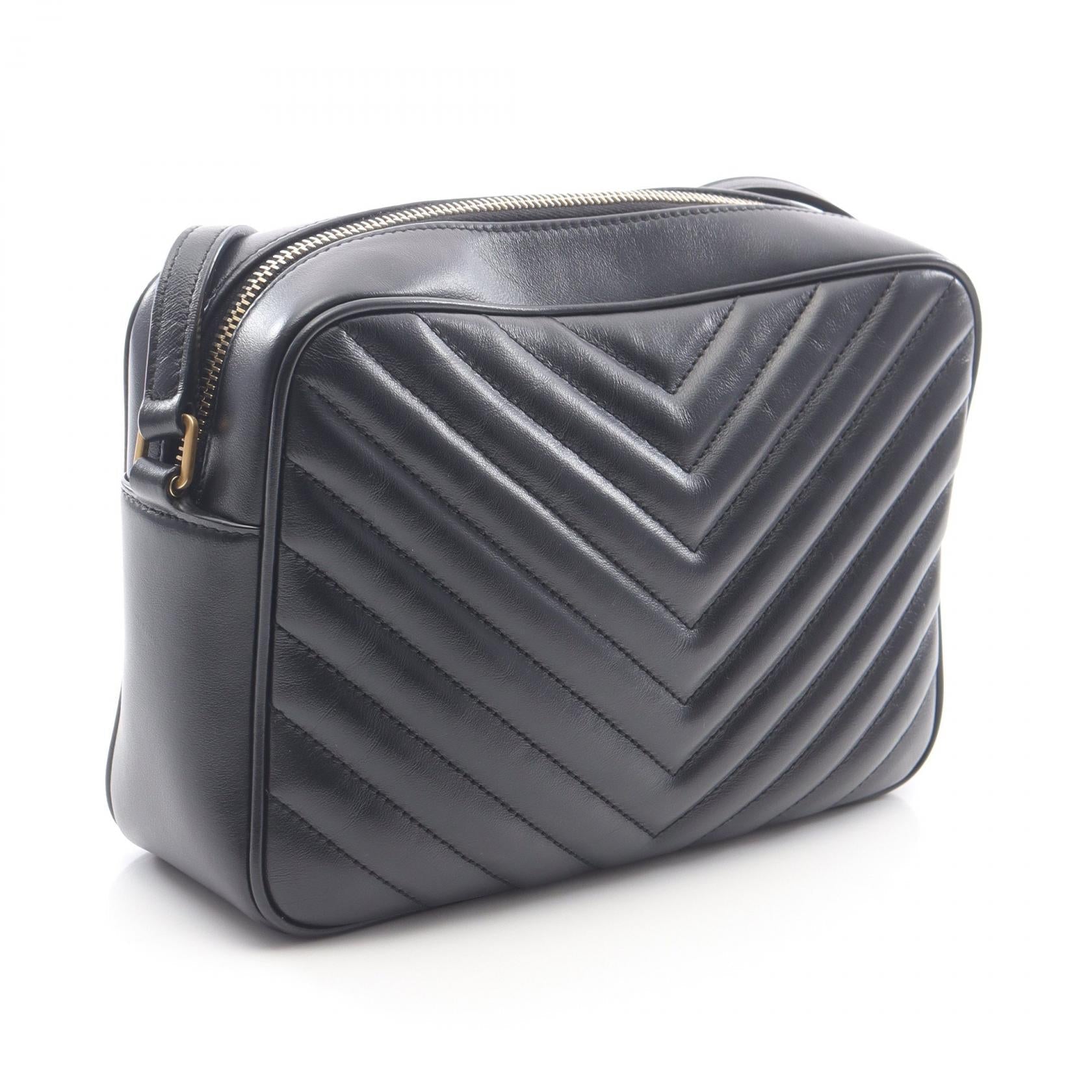 YSL Saint Laurent Paris Lou Camera Bag Leather Monogram Shoulder Bag