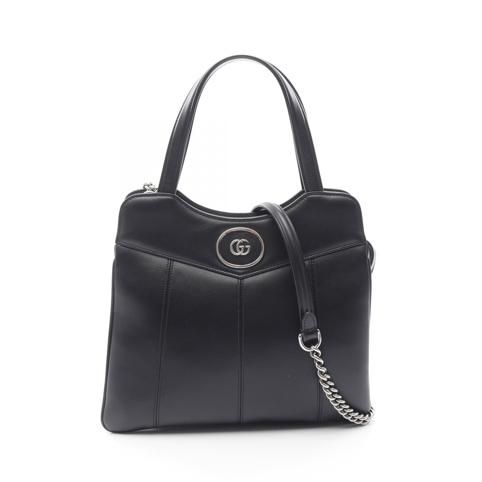 Gucci Petite Handbag Leather Travel Bag