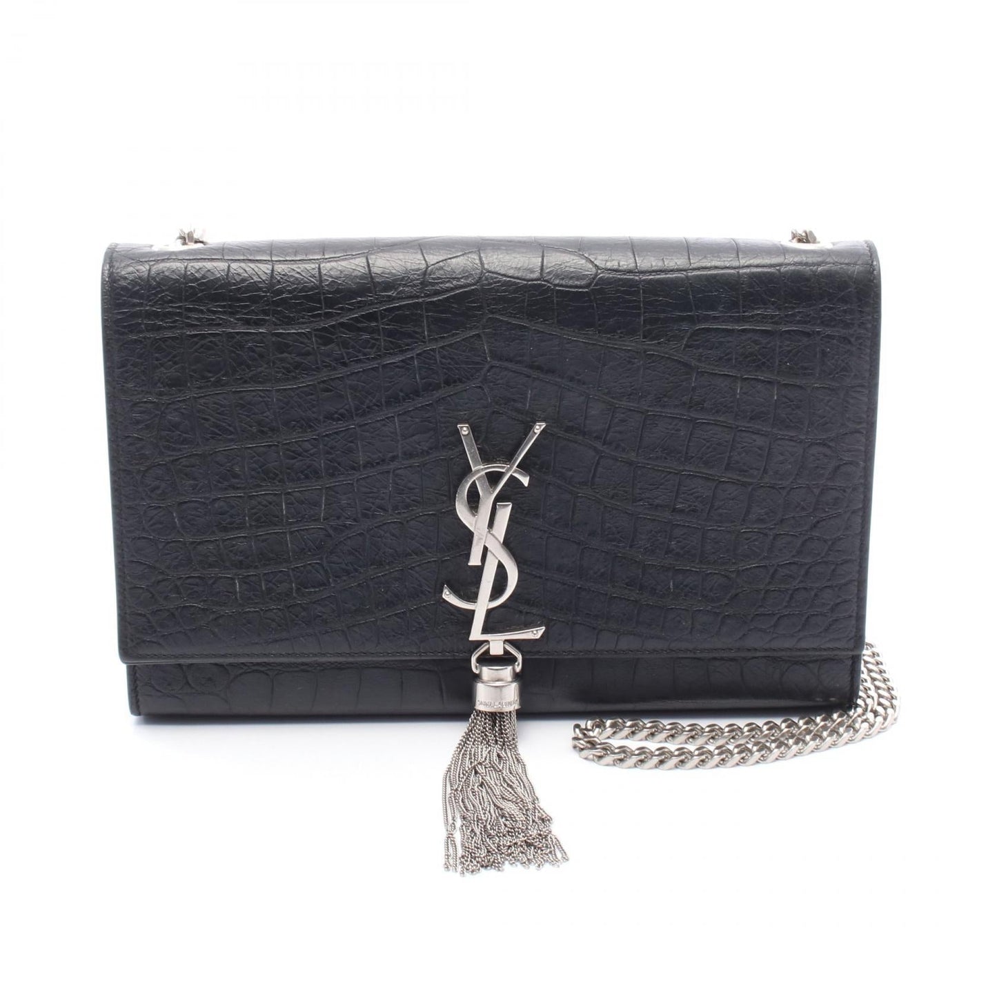 YSL Saint Laurent Kate Shoulder Bag Leather Leather Shoulder Bag