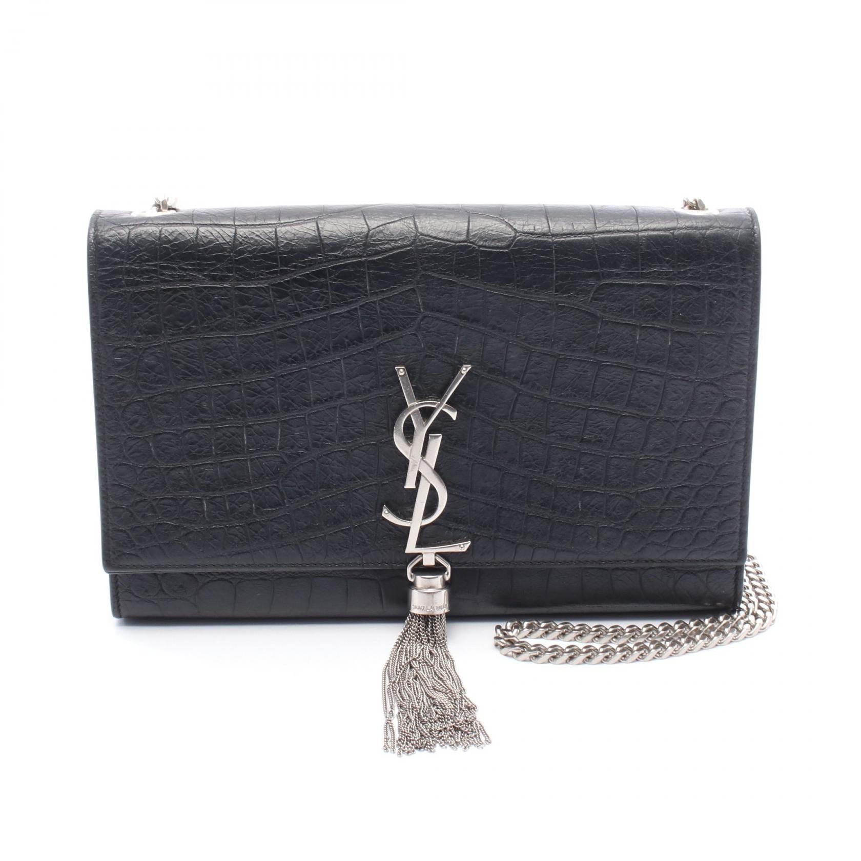 YSL Saint Laurent Kate Shoulder Bag Leather Leather Shoulder Bag