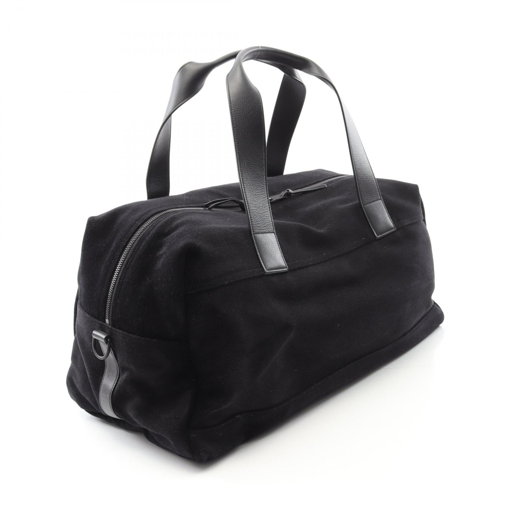 YSL Saint Laurent Paris Nux Fabric Boston Bag Leather Travel Bag Boston Bag 1