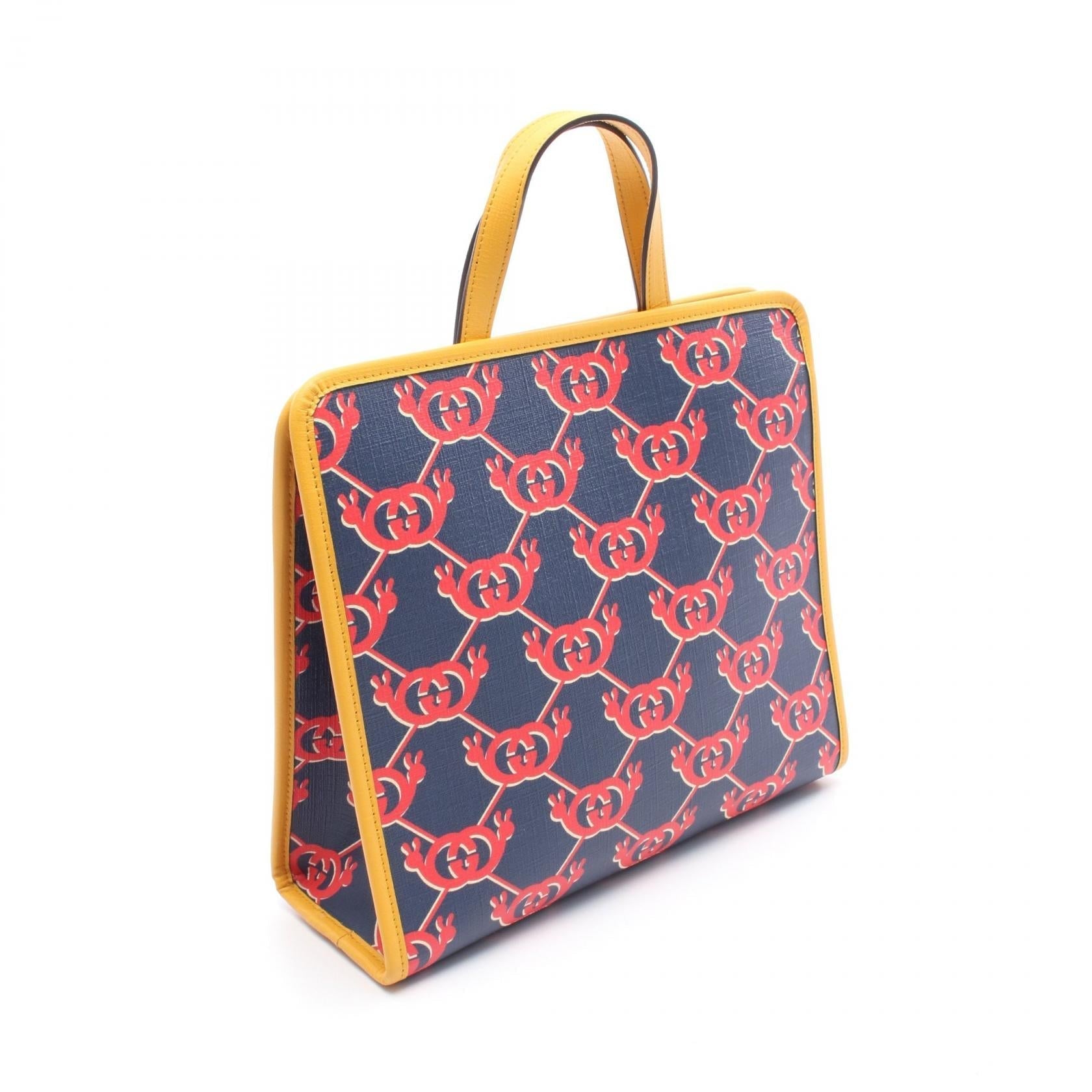 Gucci Children Snail Pvc Coated Tote Bag Canvas