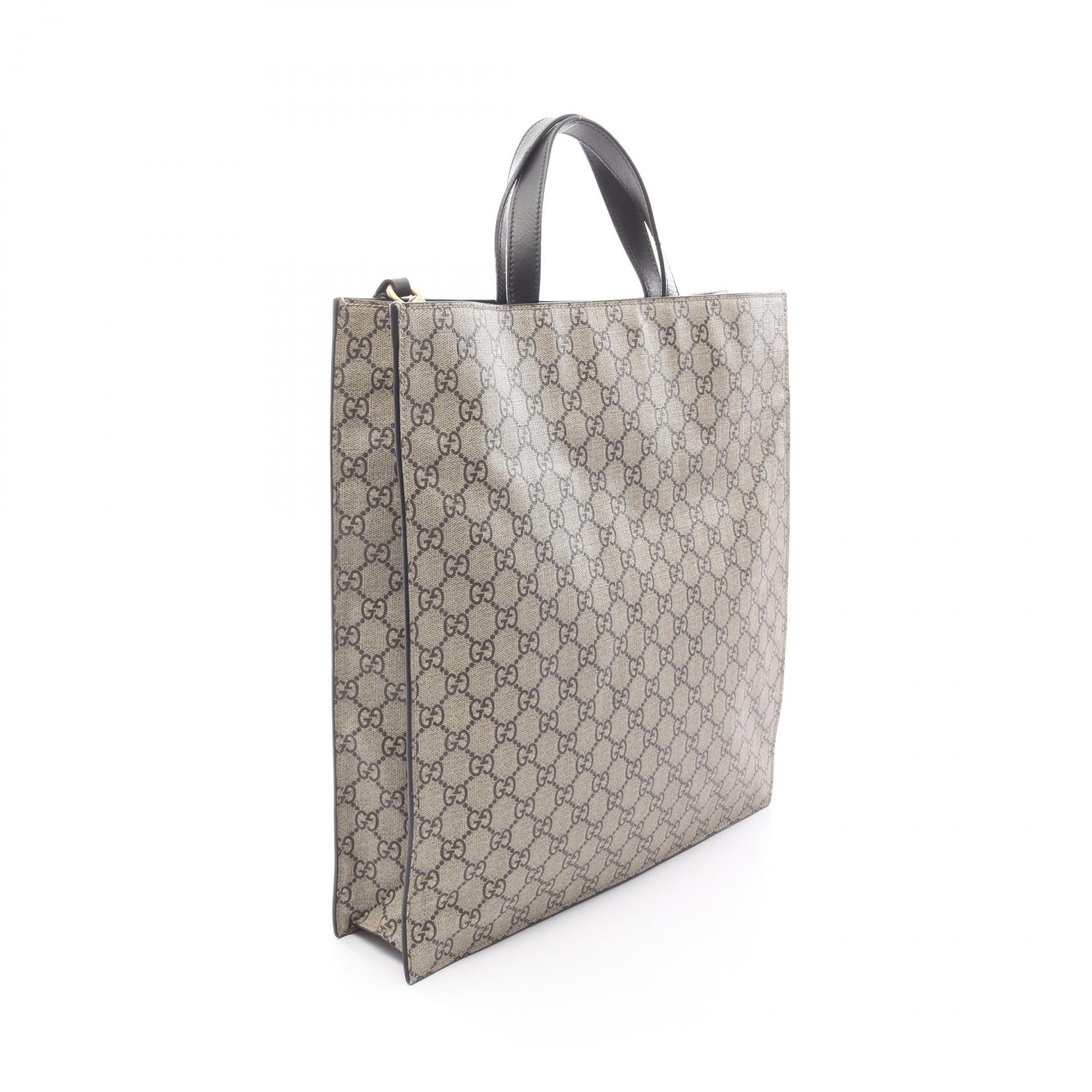Gucci Supreme Tiger Pvc Coated Tote Bag Canvas