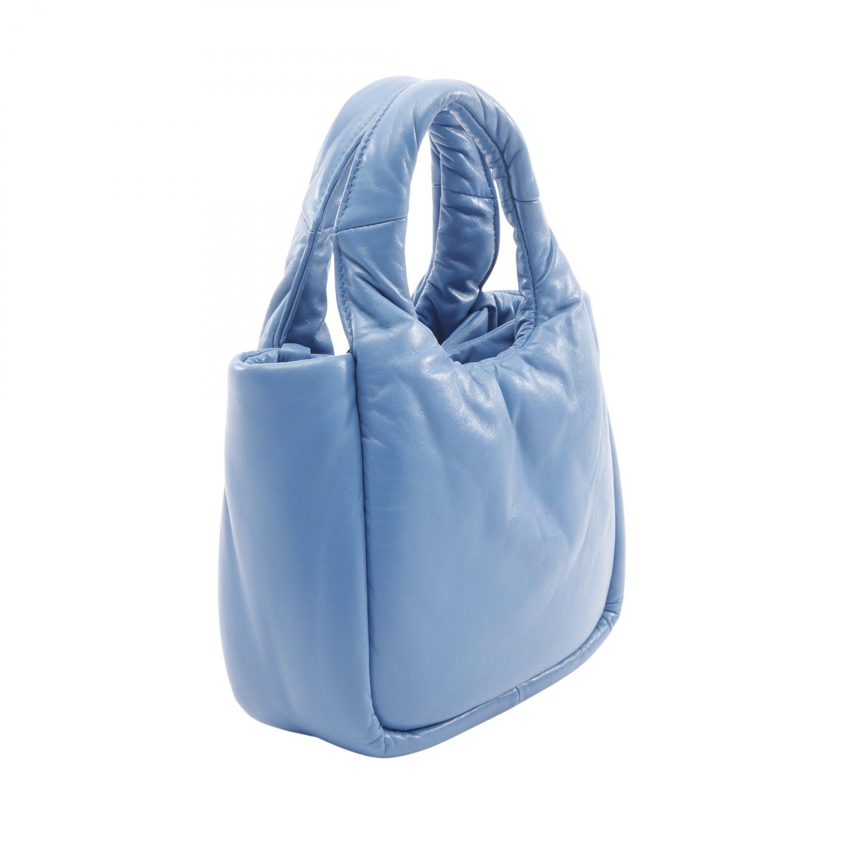 Prada Padded Handbag Leather Travel Bag