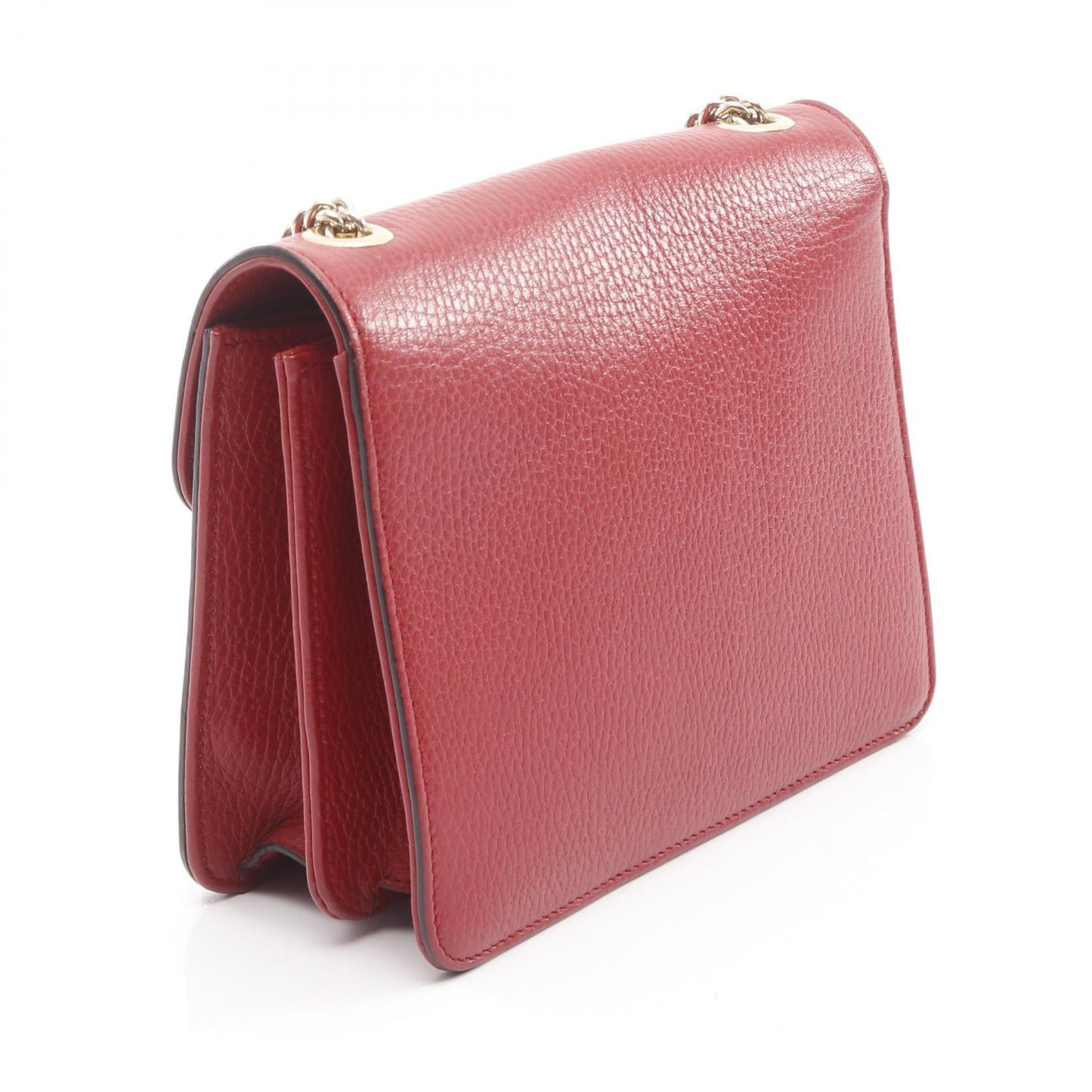 Gucci Interlocking Shoulder Bag Leather Bag 17