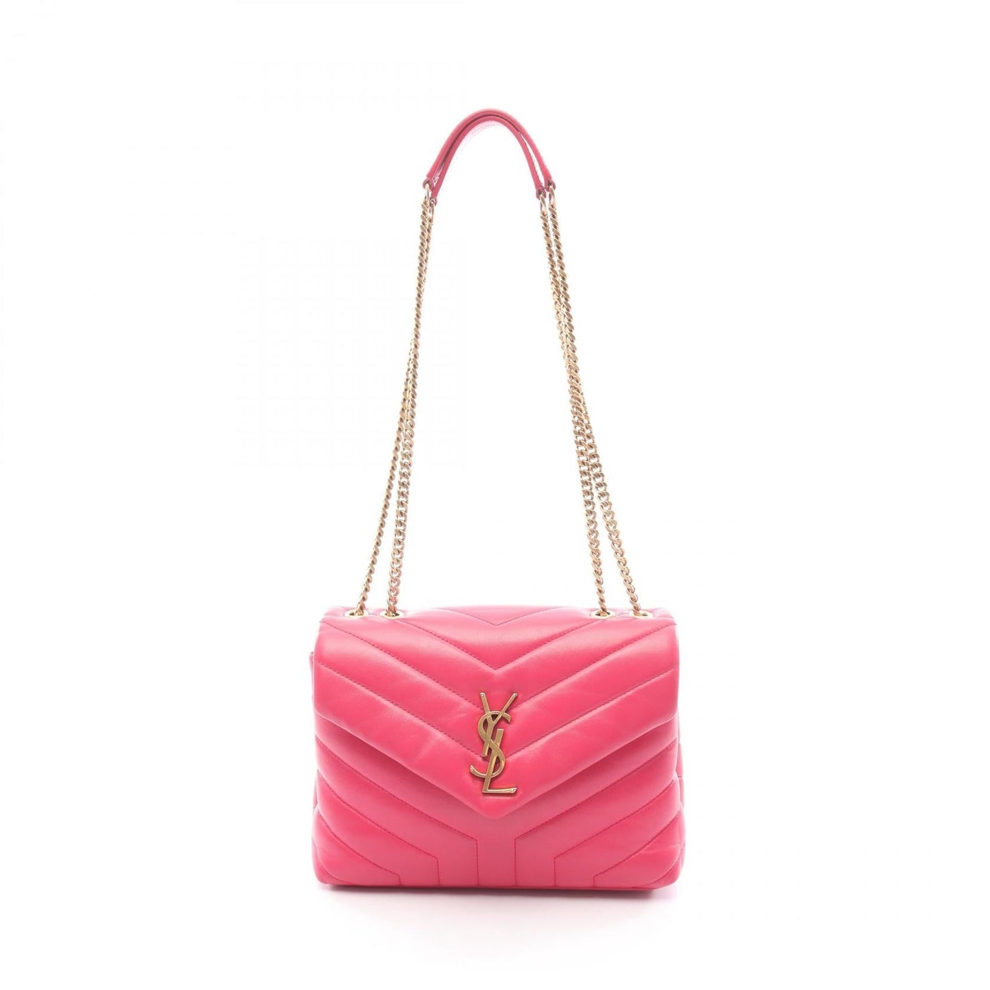 YSL Saint Laurent Paris Loulou Shoulder Bag Leather Small