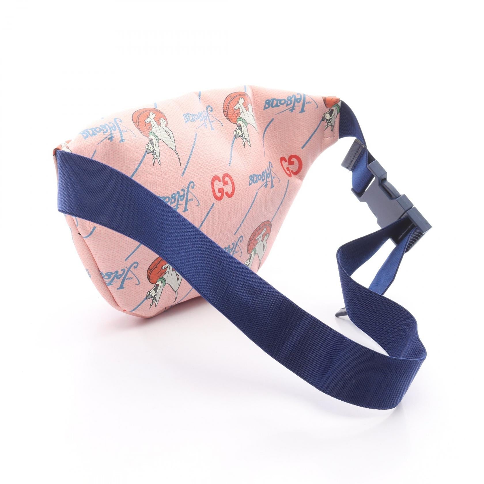 Gucci The Jetsons Pvc Coated Waist Bag Canvas Travel Bag
