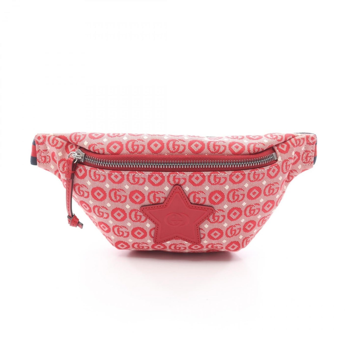 Gucci Star Childrens Waist Bag Leather Canvas Travel Bag