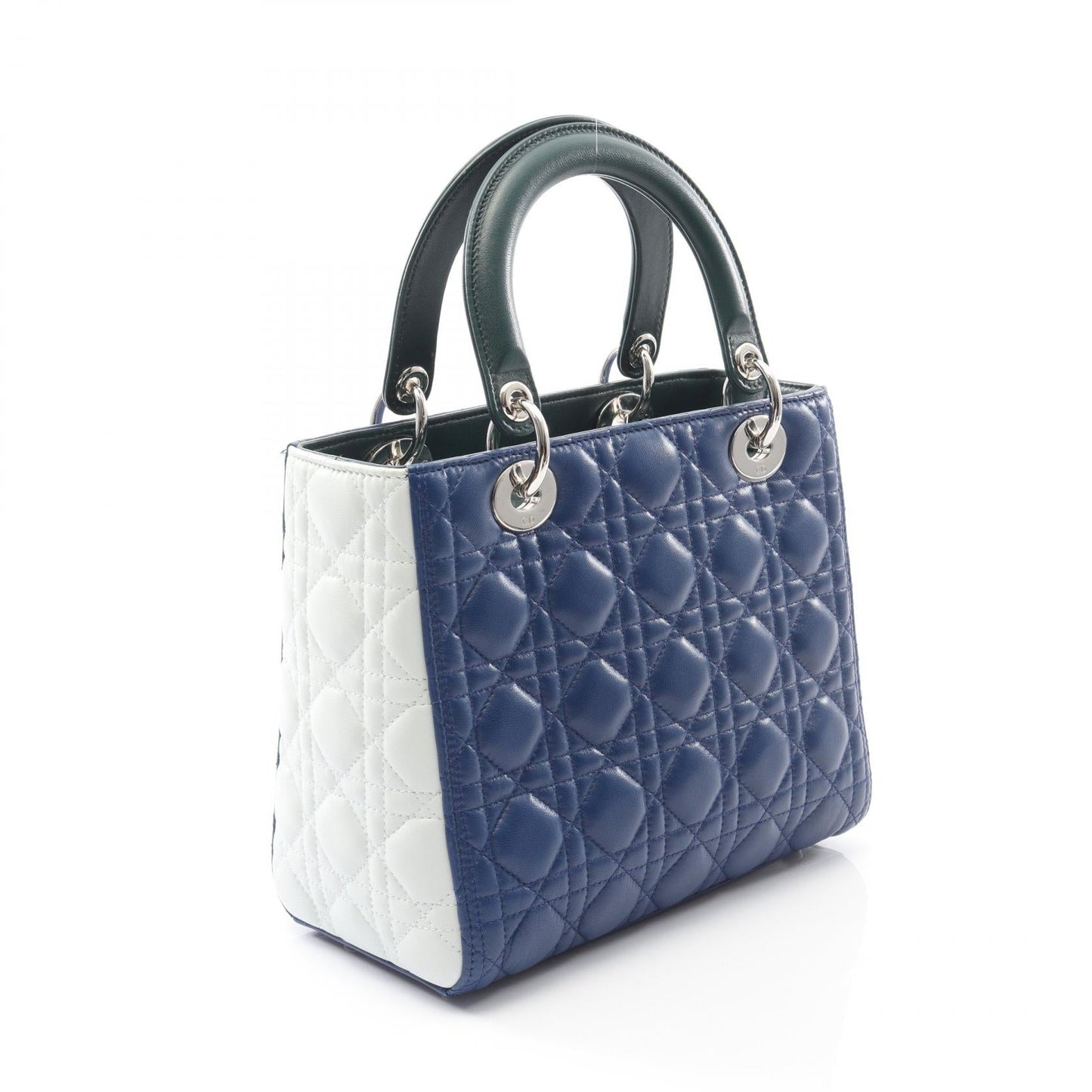 Dior Lady Cannage Handbag Leather Travel Bag