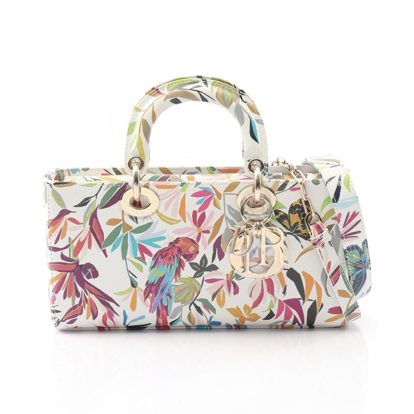 Dior Lady Joy Toile De Jouy Fantastica Bag Leather Travel Bag