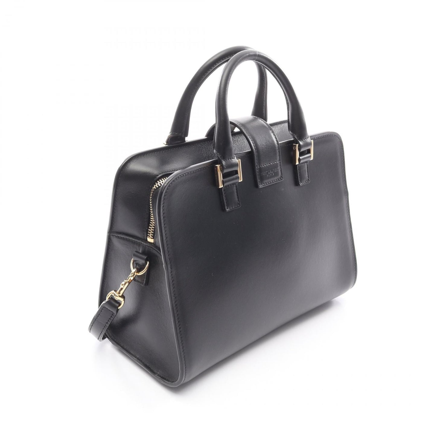 YSL Saint Laurent 2Way Bag Leather Monogram Travel Bag