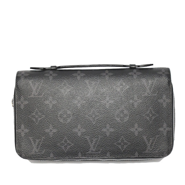 Louis Vuitton Long Purse M61698 Eclipse Zippy Monogram Canvas Wallet Case