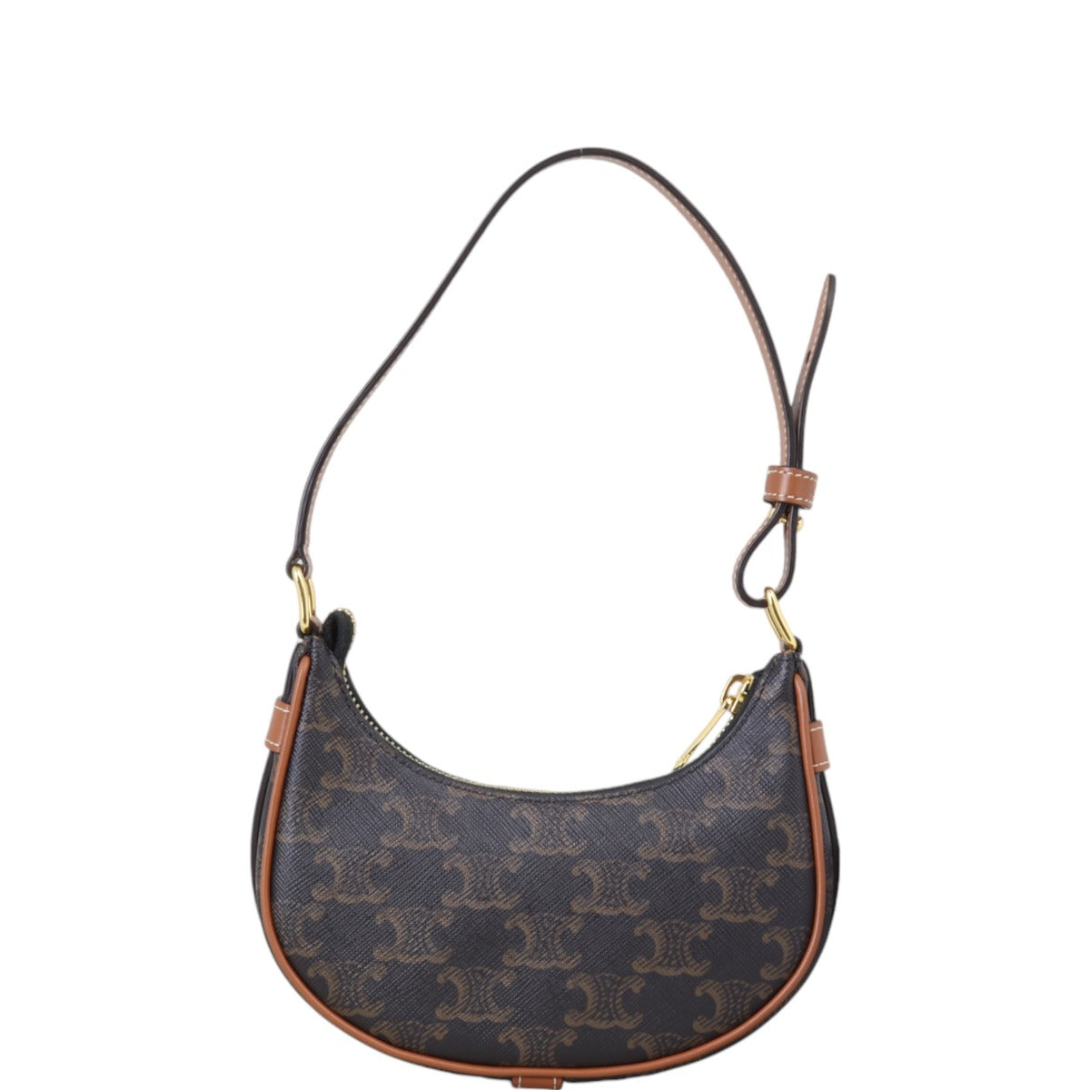 Celine Ava Triomphe Hobo Embroidered Handbag Mini Travel Bag