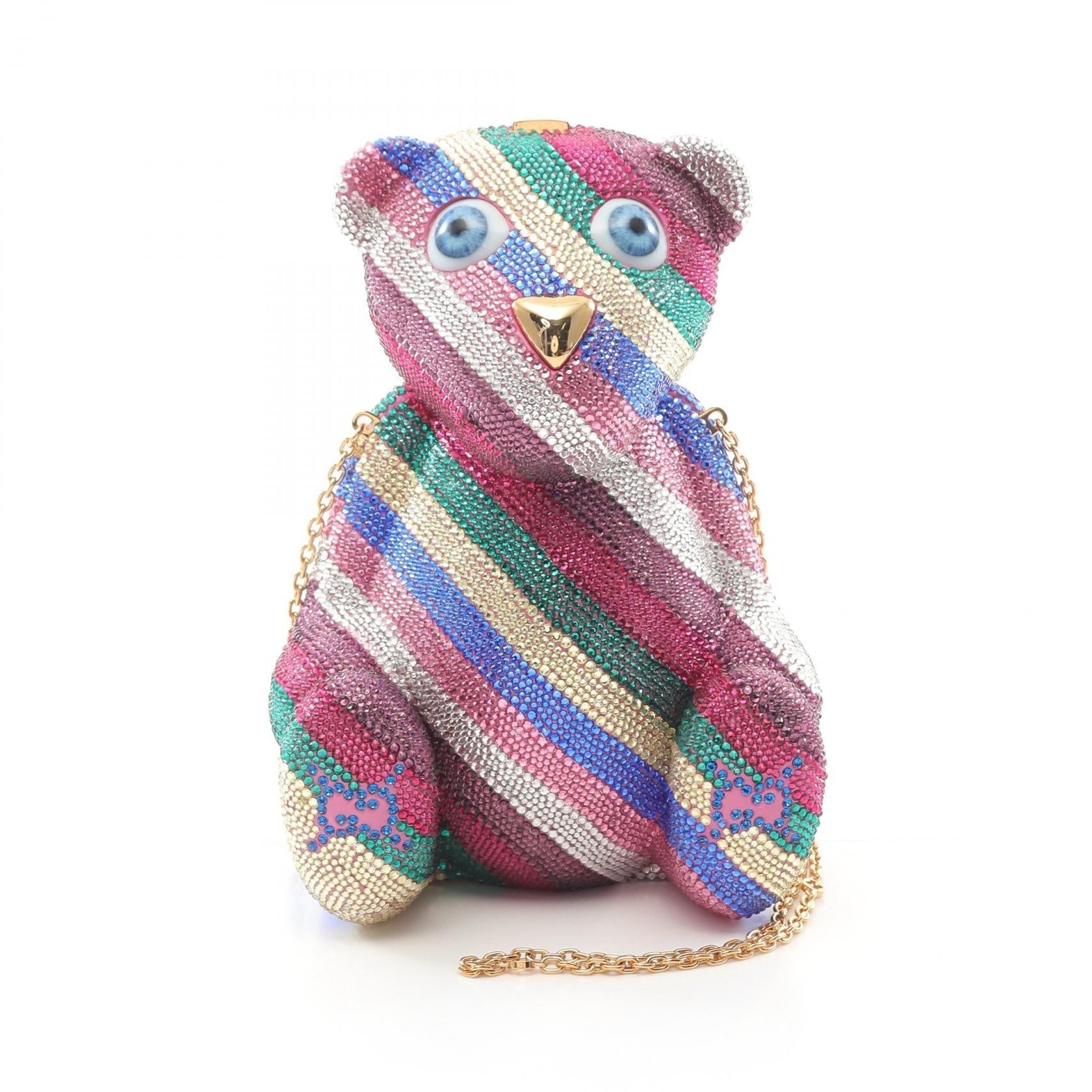 Gucci Teddy Bear Swarovski Shoulder Bag