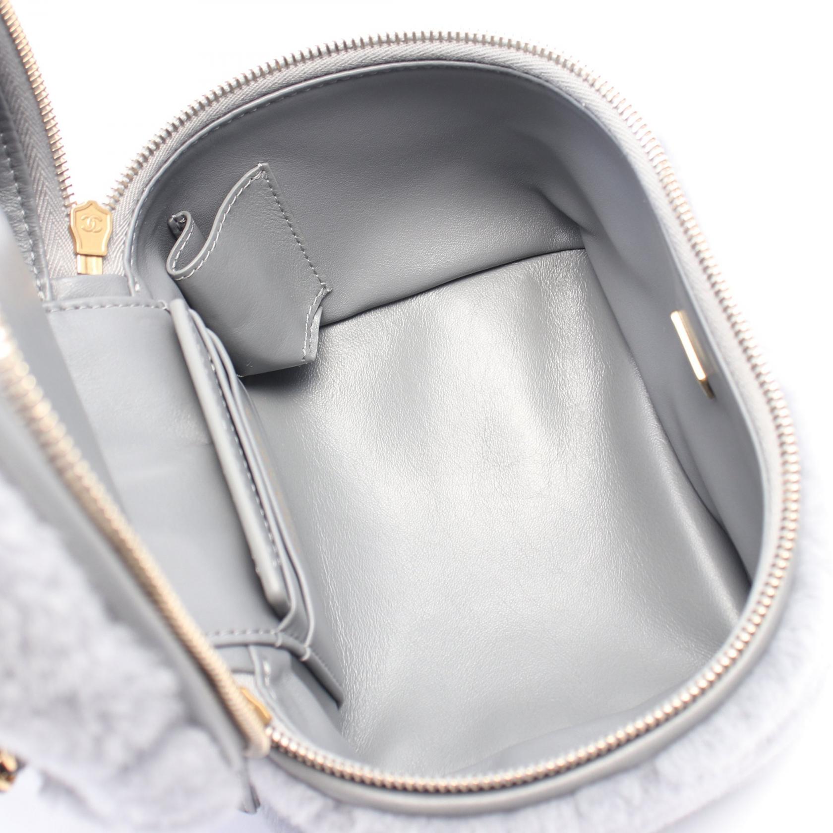 Chanel Matelasse Fur 2Way Shoulder Bag