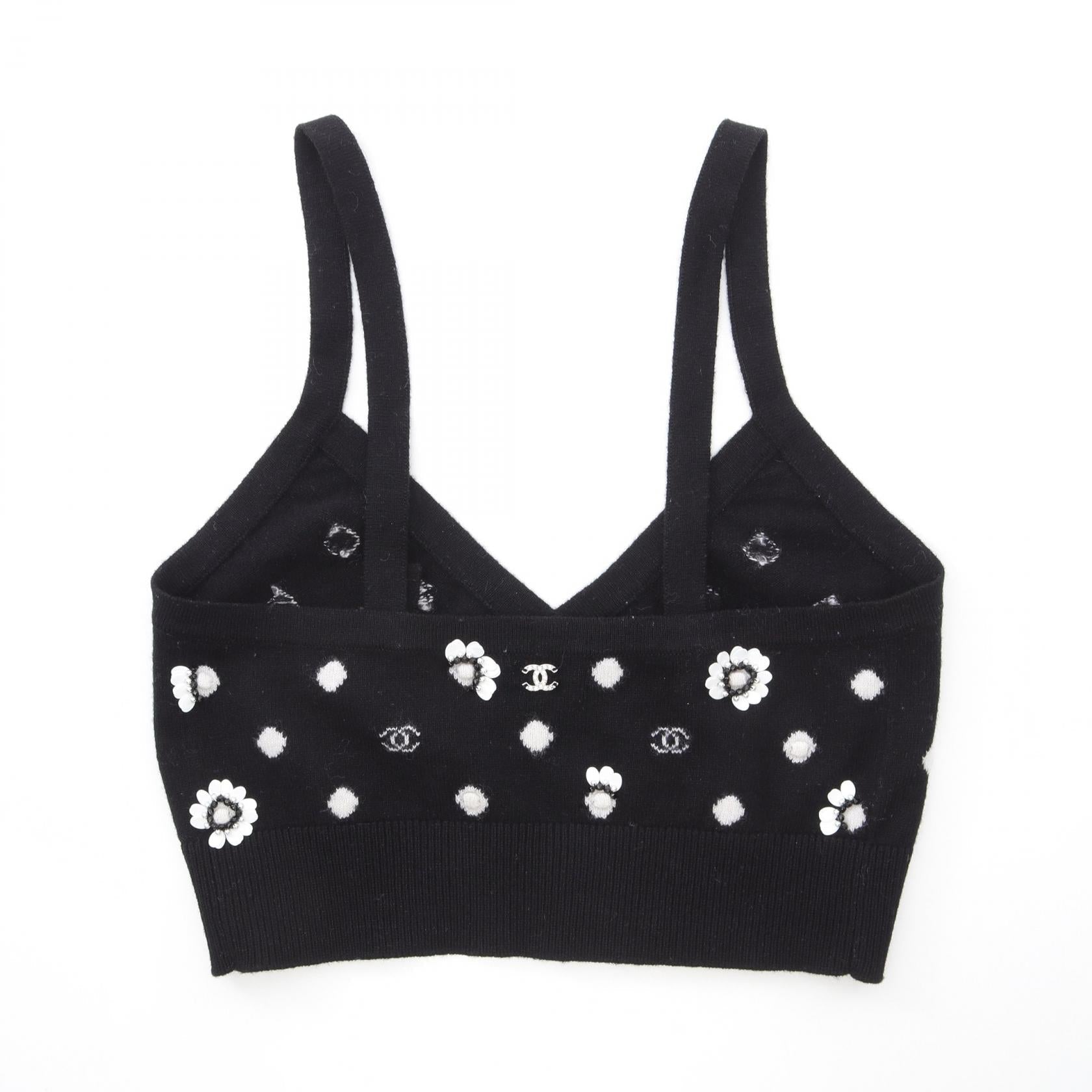 Chanel P75022K10748 Cashmere Bustier Top Bag