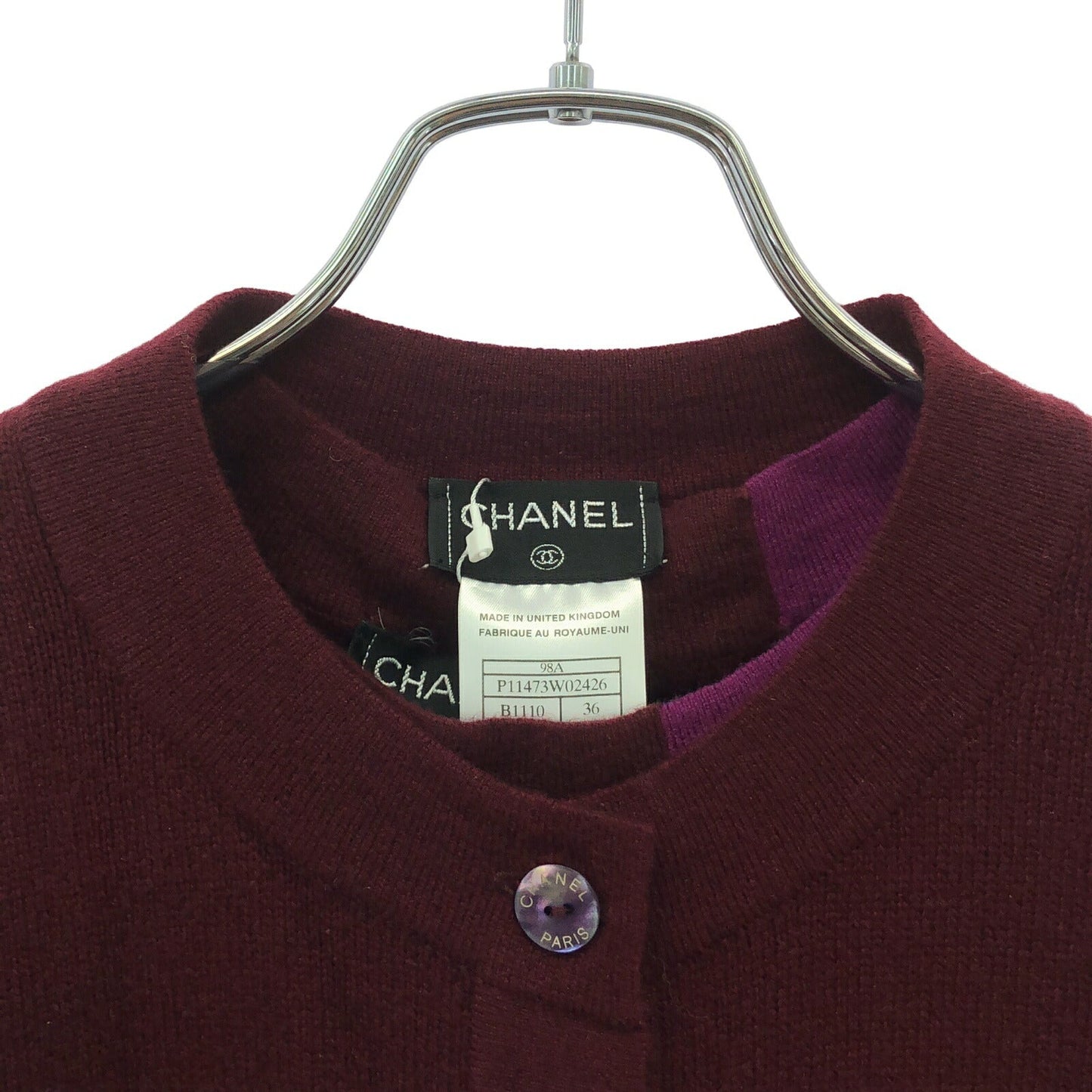 Chanel Knit Set Cashmere Ensemble Bag