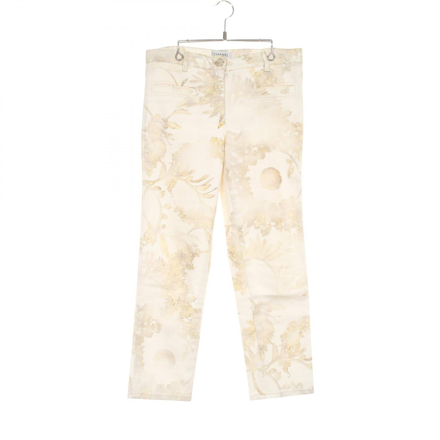 Chanel Denim Cotton Pants Handbag