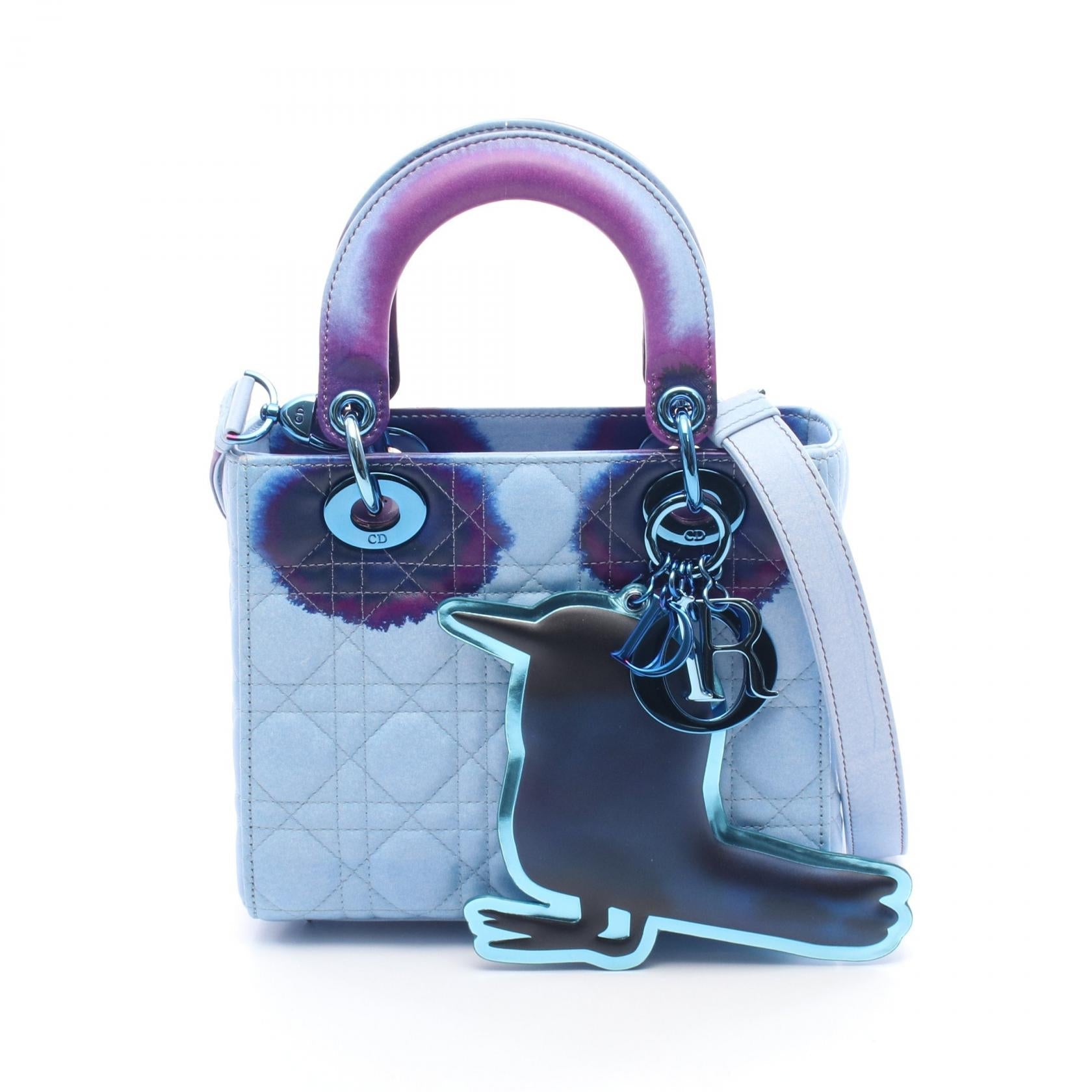 Dior Lady Handbag Leather Travel Bag Art7 Leather Handbag