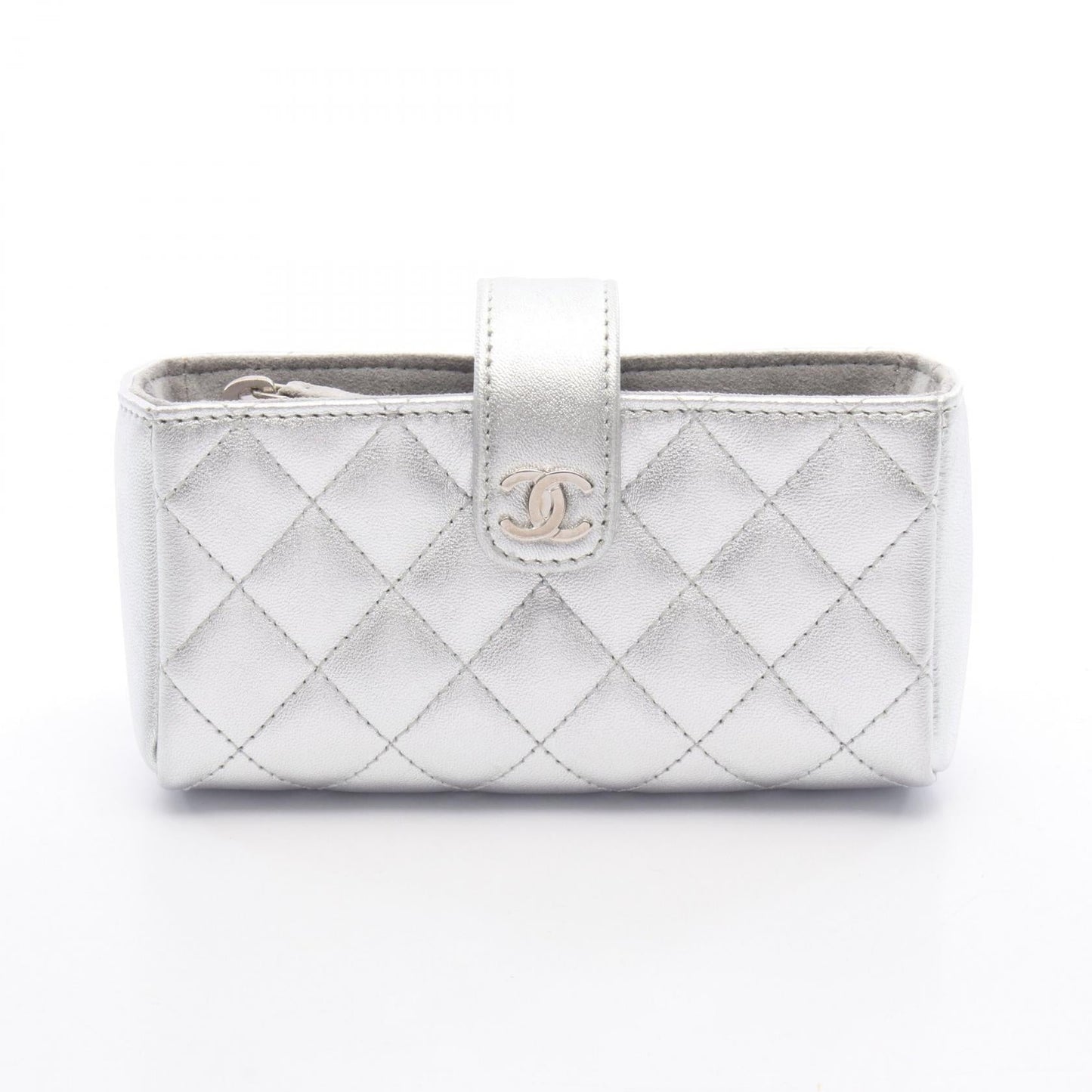 Chanel Matelasse Calfskin Pouch Bag