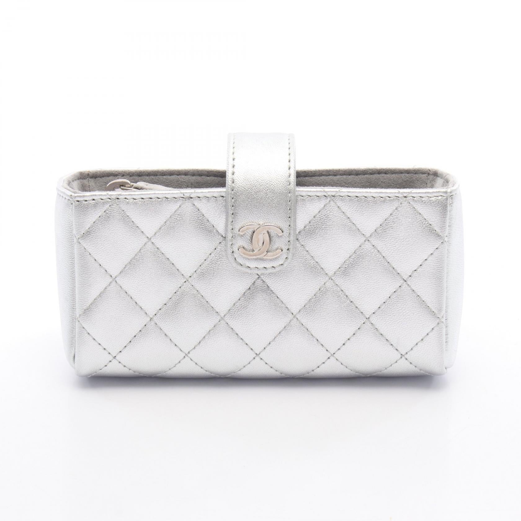 Chanel Matelasse Calfskin Pouch Bag
