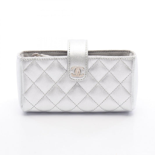 Chanel Matelasse Calfskin Pouch Bag