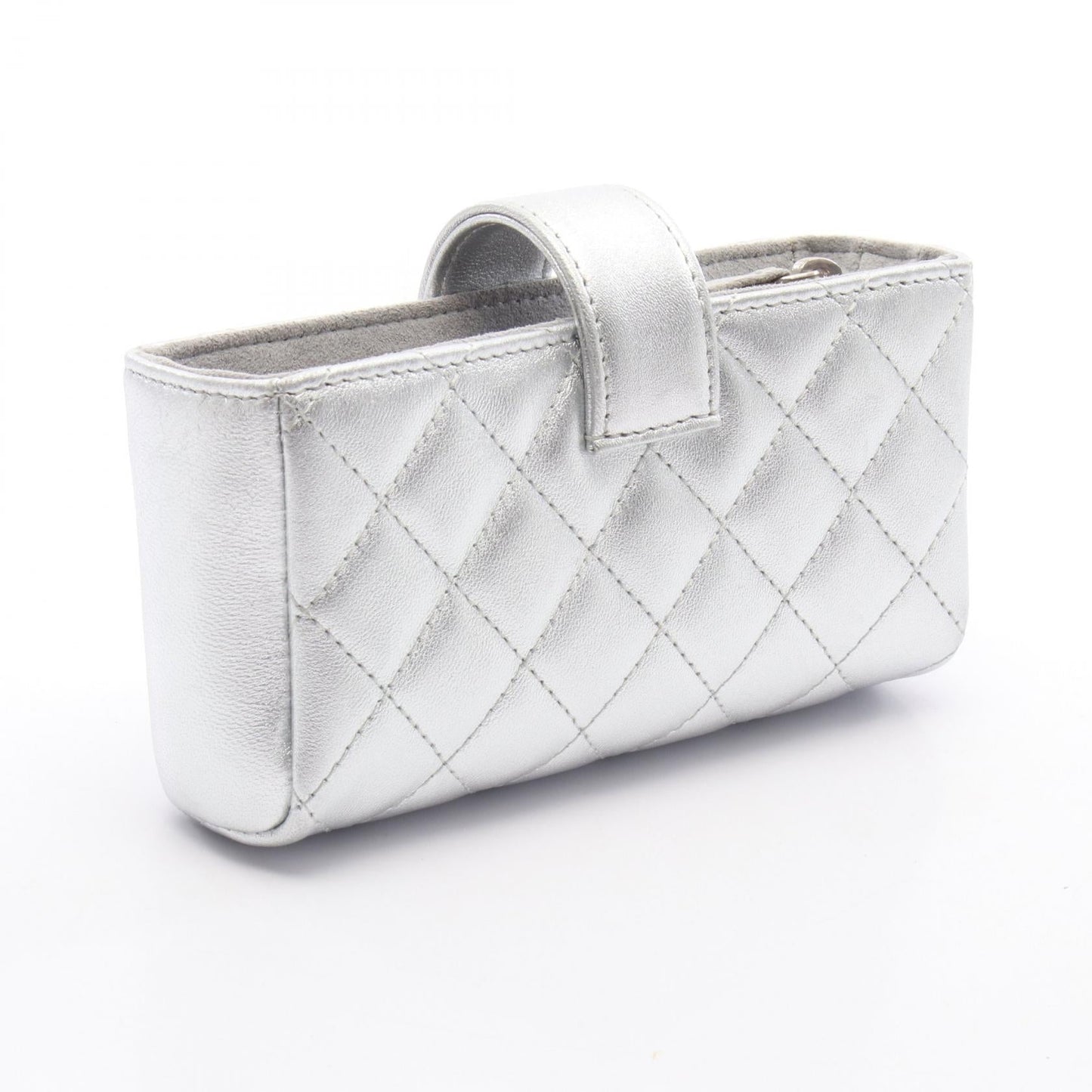 Chanel Matelasse Calfskin Pouch Bag