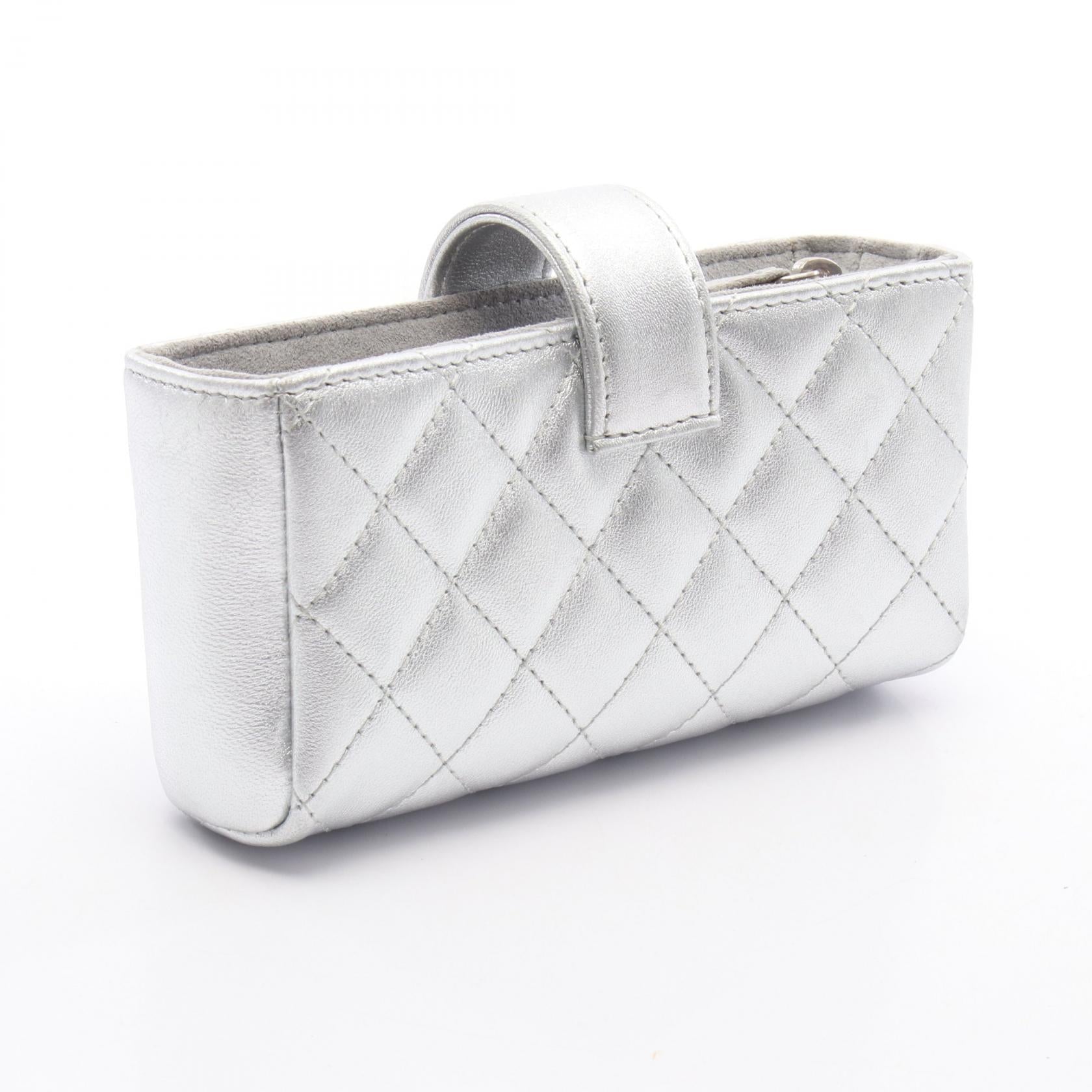 Chanel Matelasse Calfskin Pouch Bag